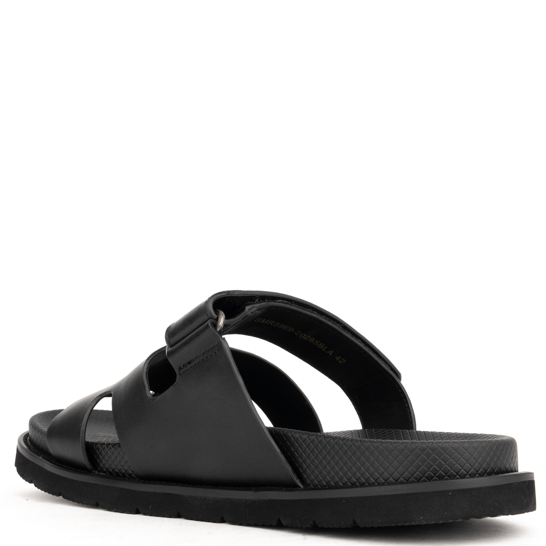 SERGIO MORETTI Šlepetės vyrams, Juoda, Slippers, SERGIO MORETTI 3