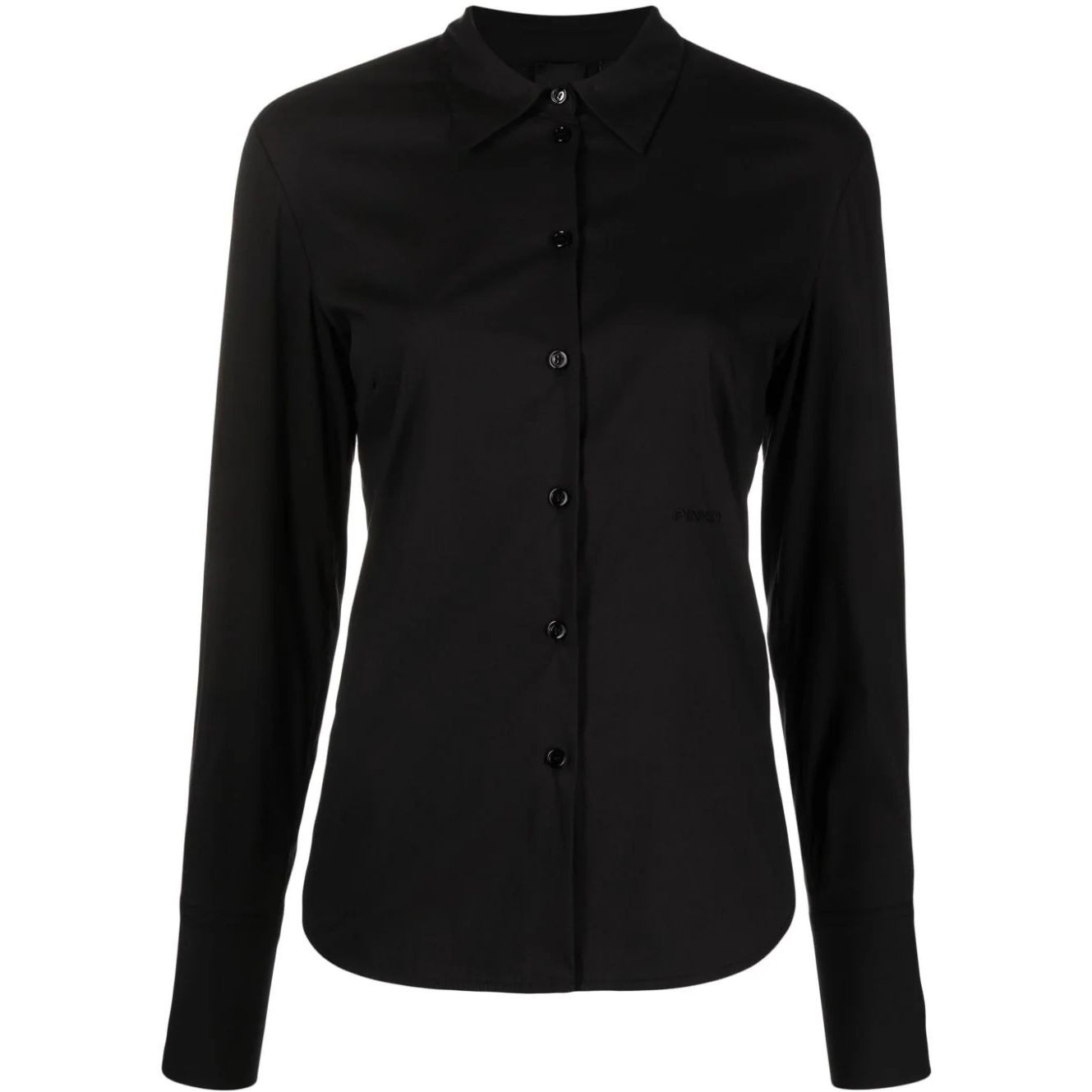 PINKO Marškiniai ilgomis rankovėmis moterims, Juoda, Dory shirt 1