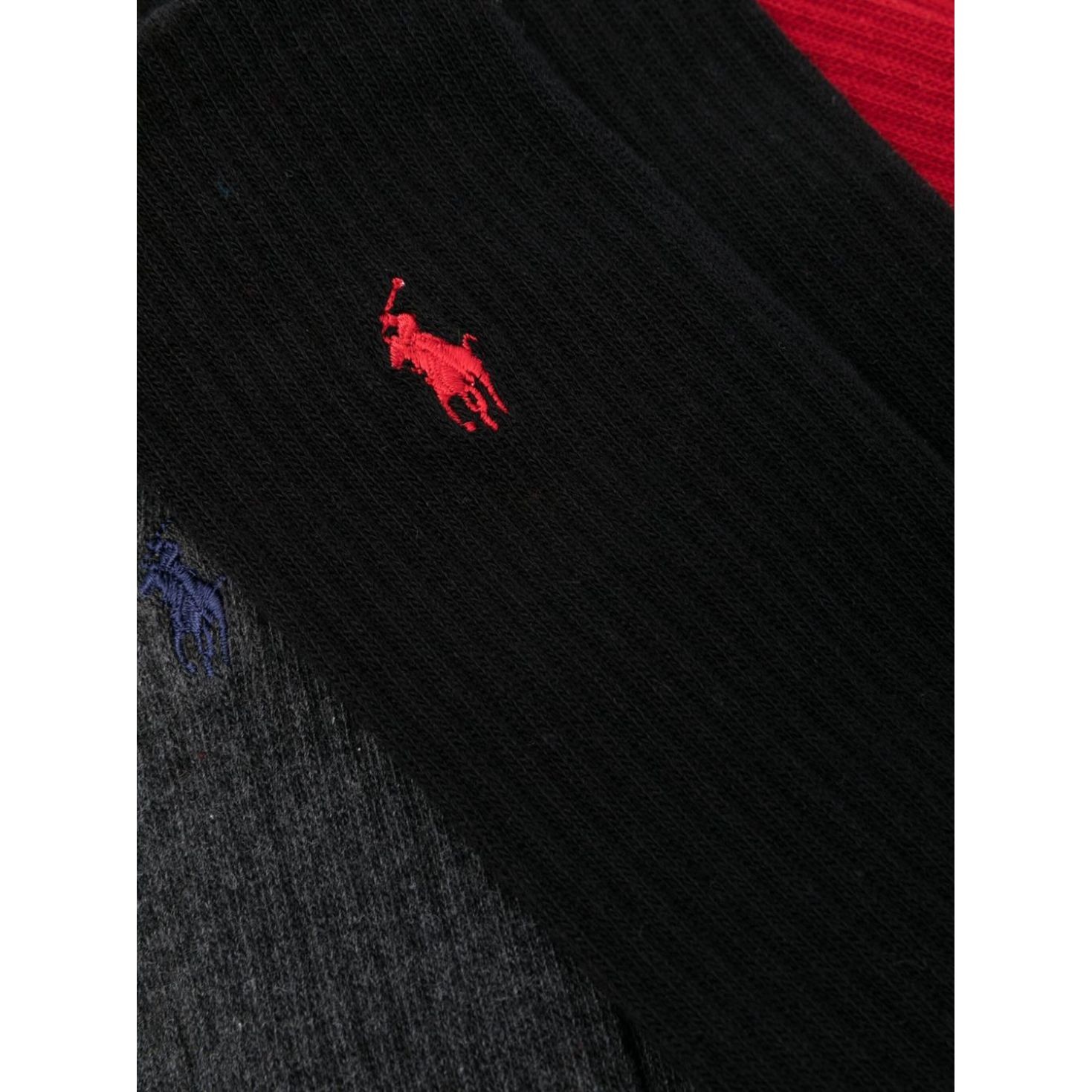 POLO RALPH LAUREN Kojinės vyrams, Marga, 6 cottn crew crew 6 pack 2