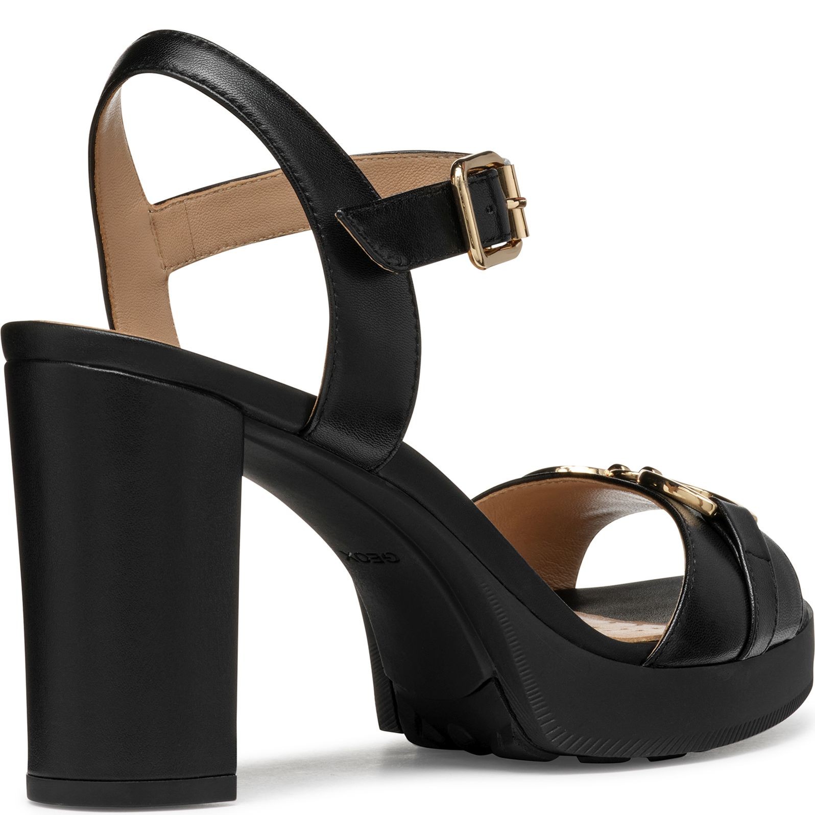 GEOX Basutės moterims, Juoda, Walk pleasure sandals 3