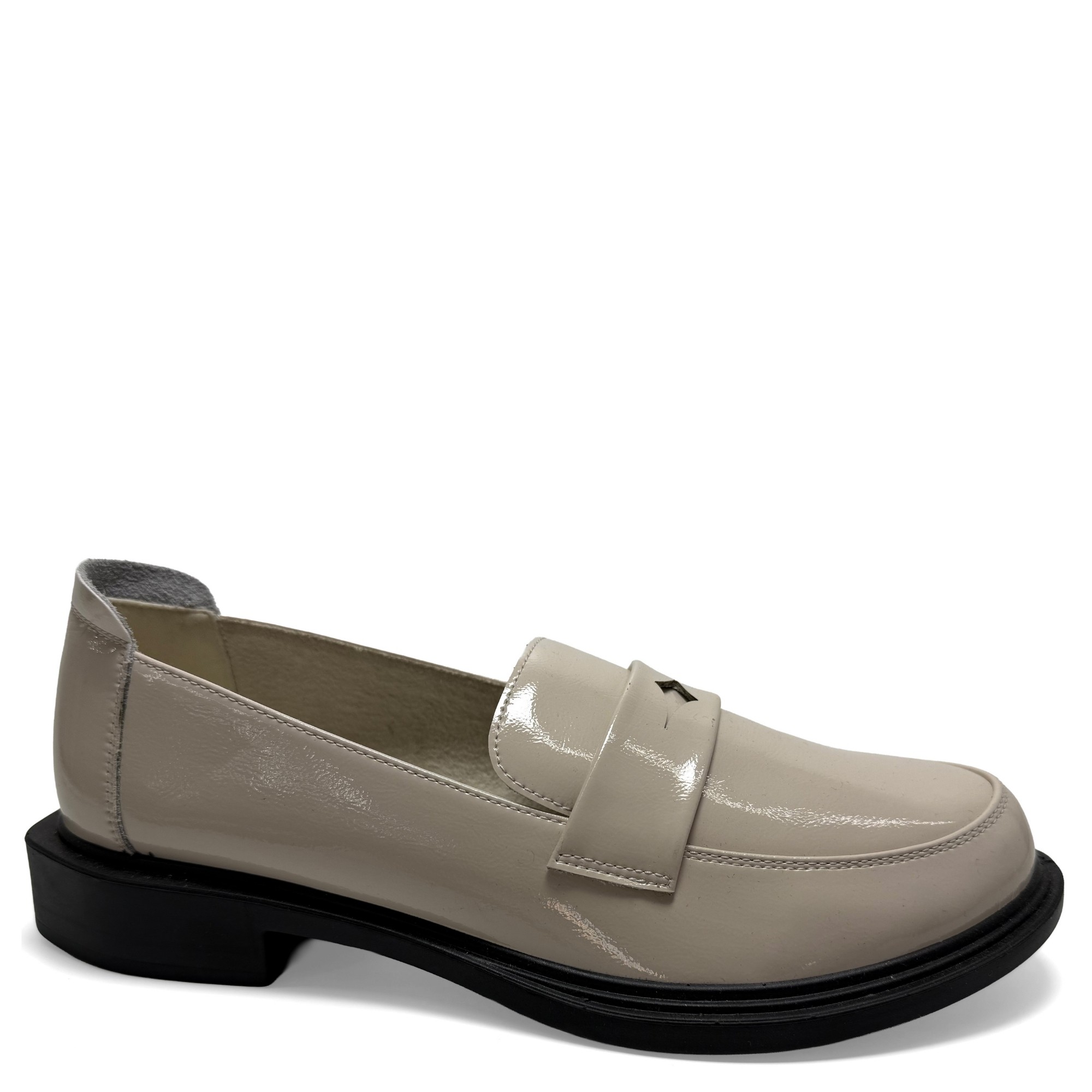 LA CONTE Loaferiai moterims, Smėlio, Loafers 1