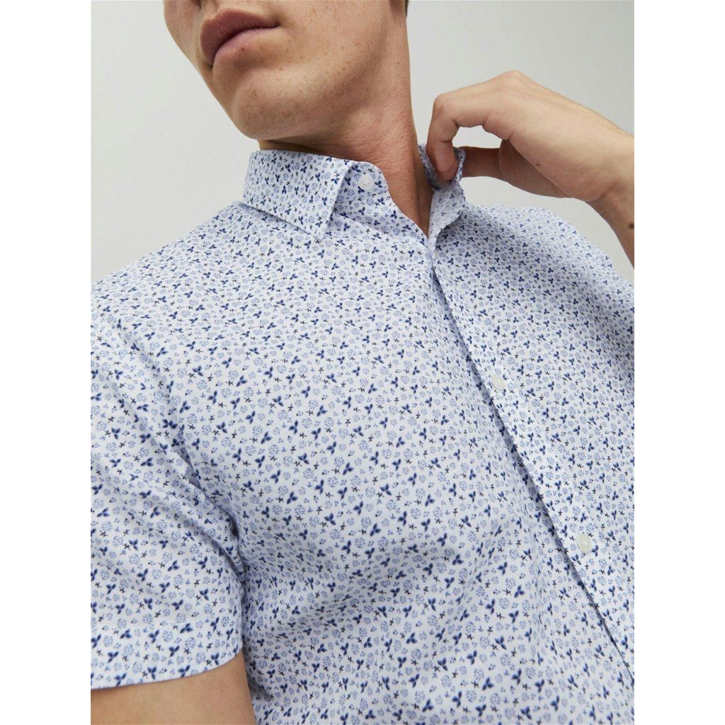 JACK & JONES Marškiniai vyrams, Balta, JPRBLASUMMER LI 6