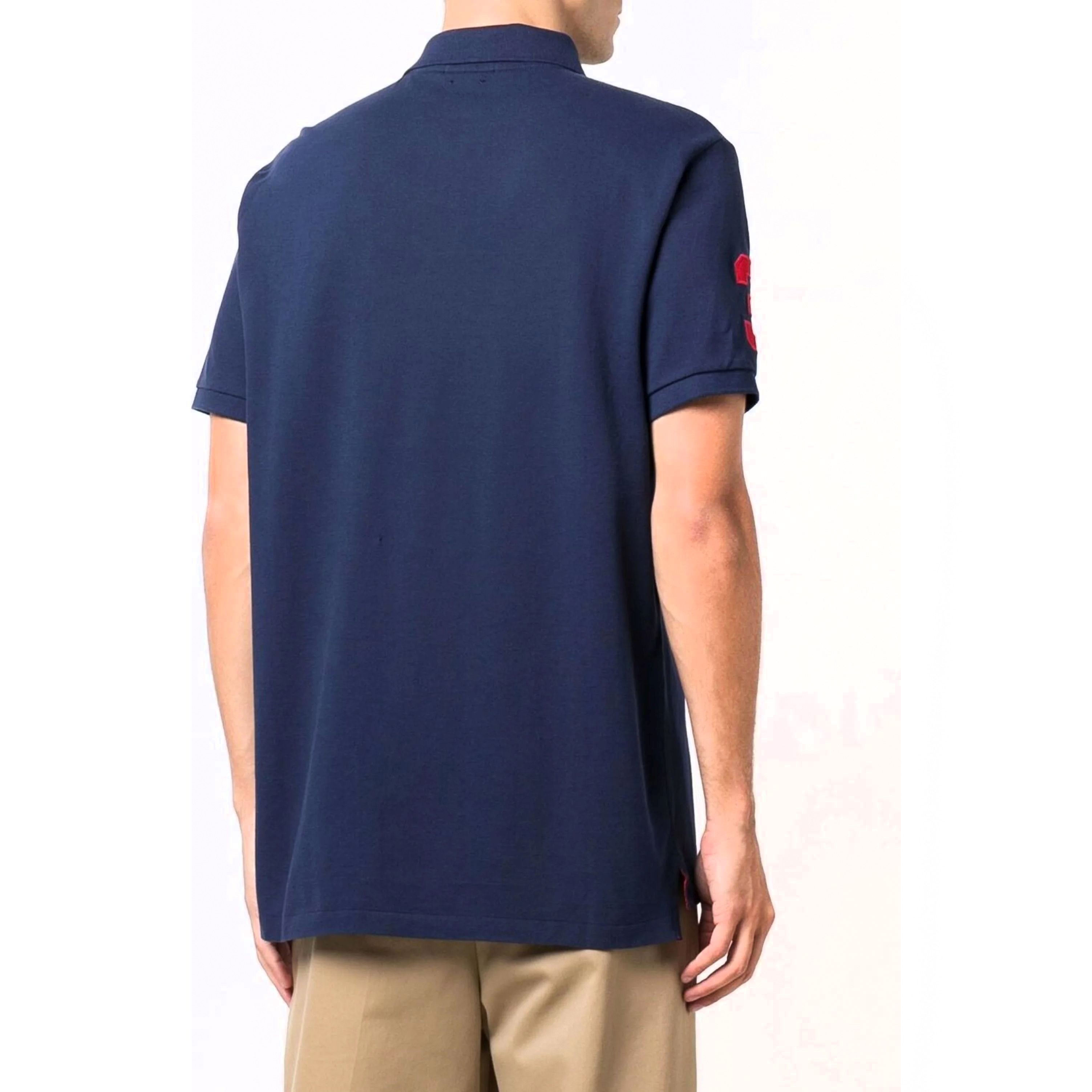 POLO RALPH LAUREN Polo marškiniai trumpos rank. vyrams, Mėlyna, Short sleeve polo 2