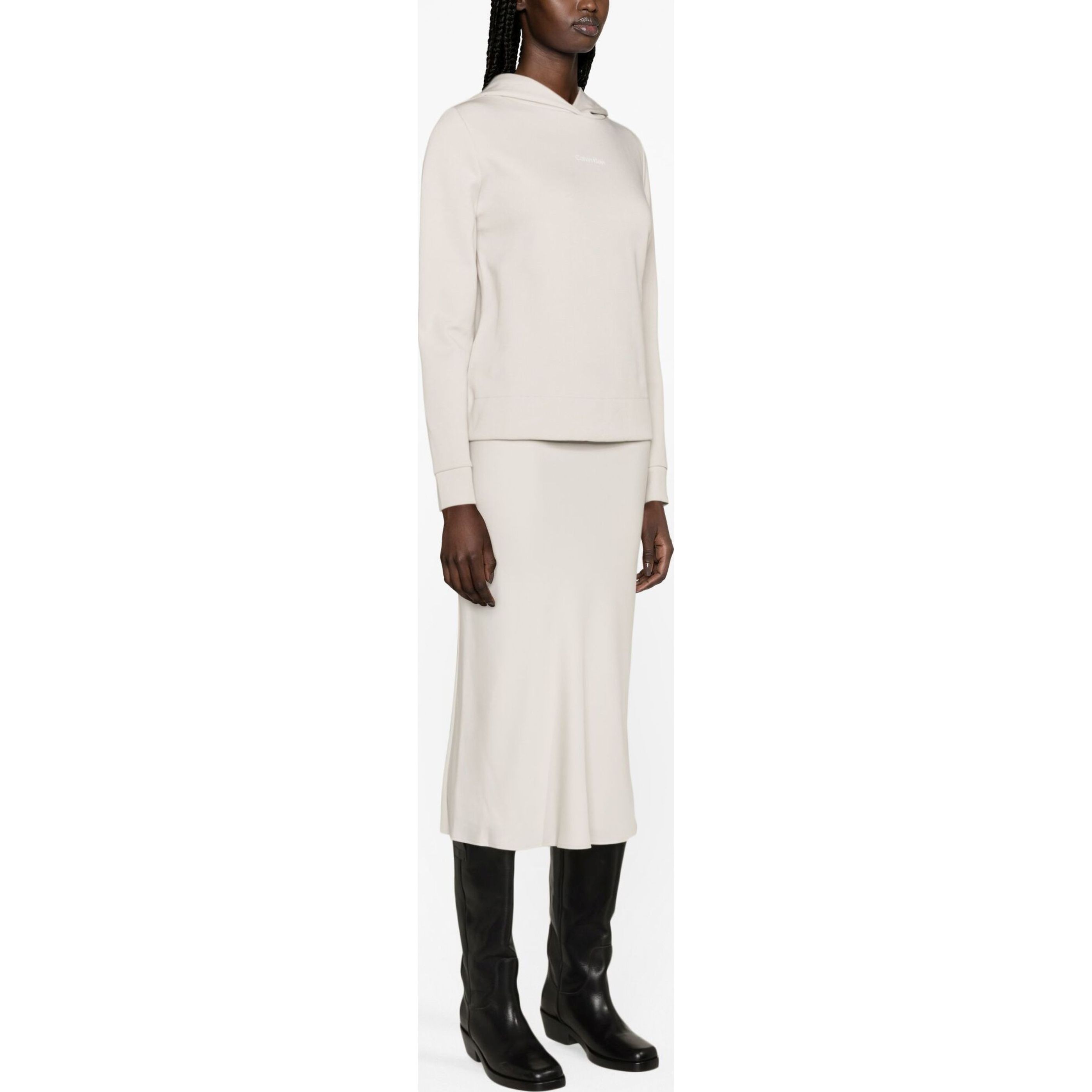 CALVIN KLEIN Maxi sijonas moterims, Žalia, Straight skirt 2