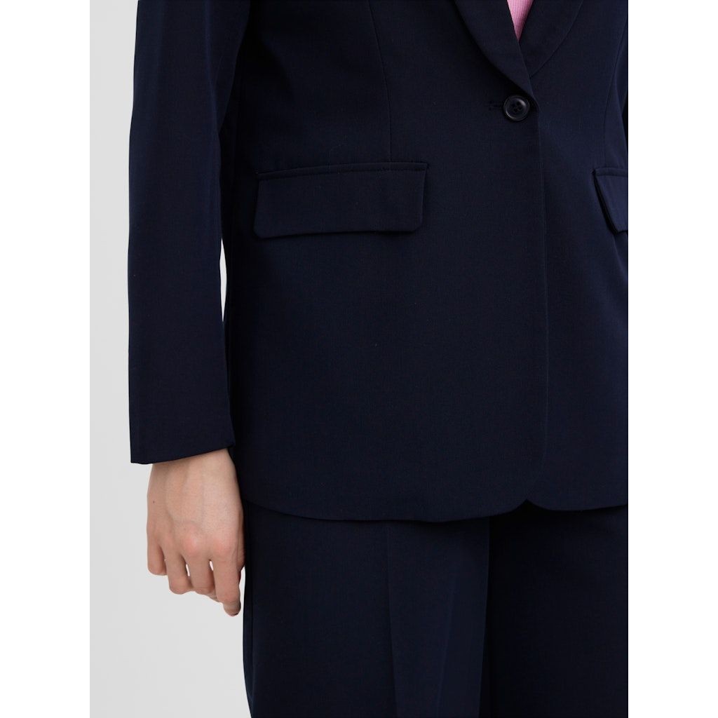 VERO MODA Švarkas moterims, Mėlyna, VMRITA LS BLAZER TLR 2