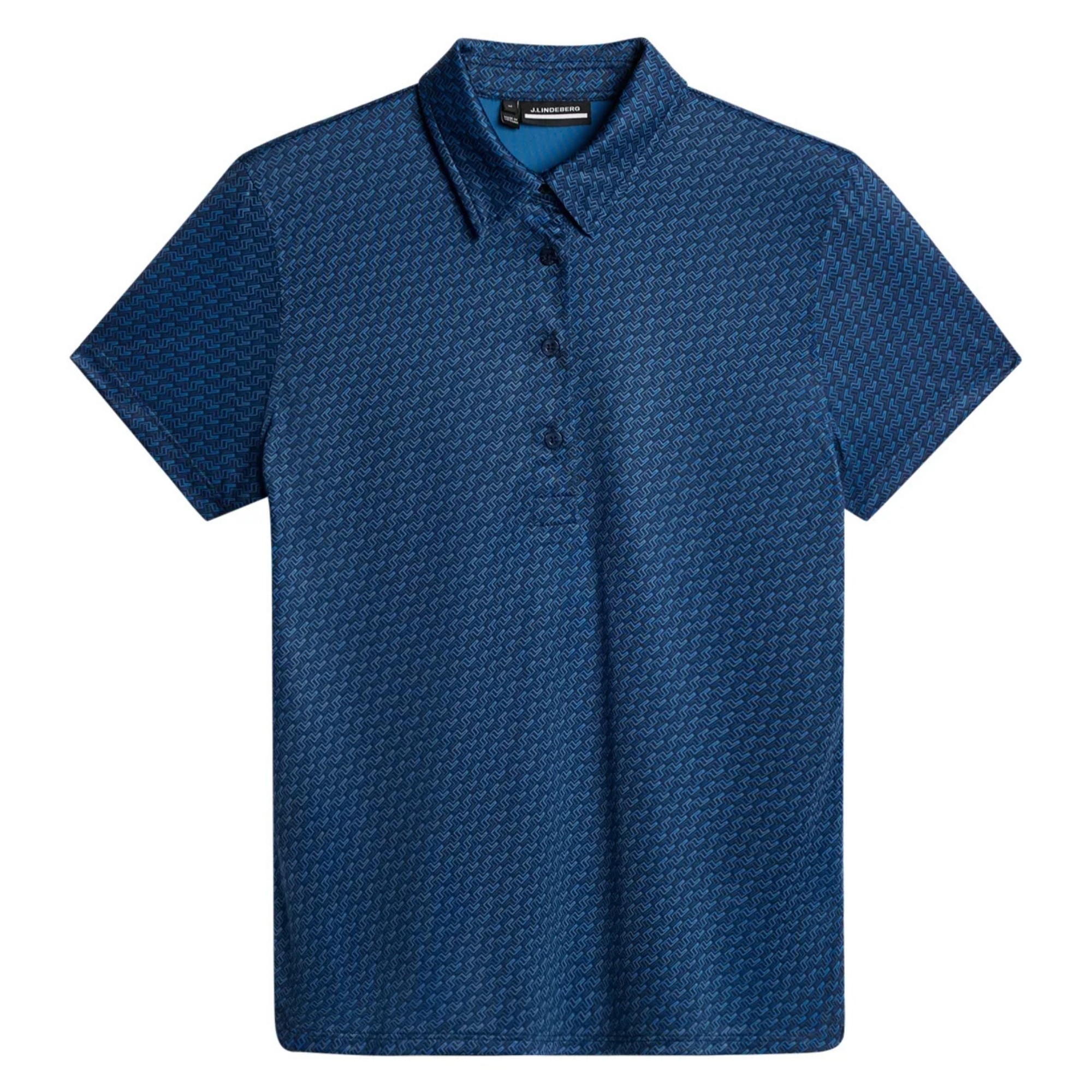 J.LINDEBERG Polo marškiniai trumpos rank. moterims, Mėlyna, Caitlyn polo 1