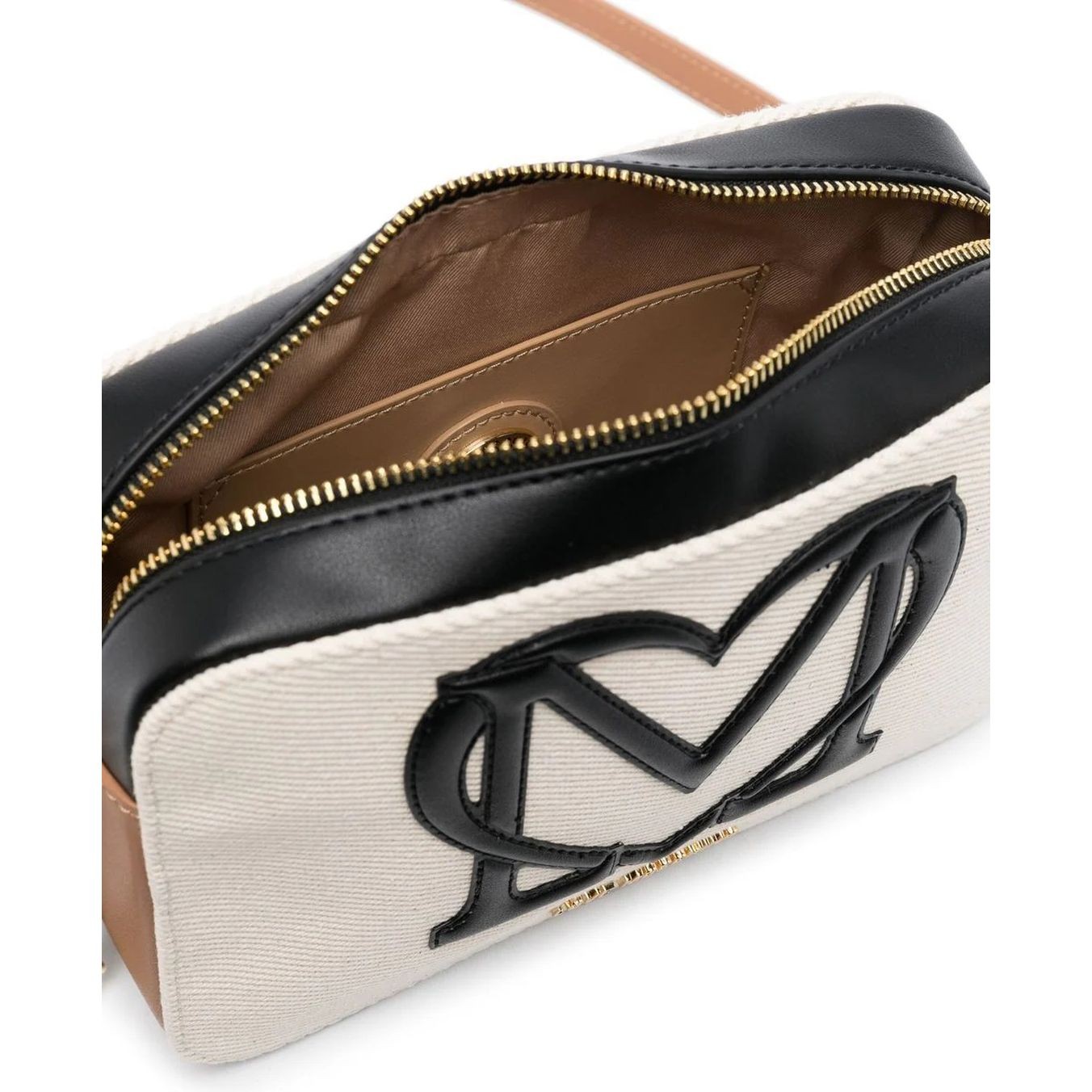 LOVE MOSCHINO Rankinė per petį moterims, Juoda, Crossbody 4