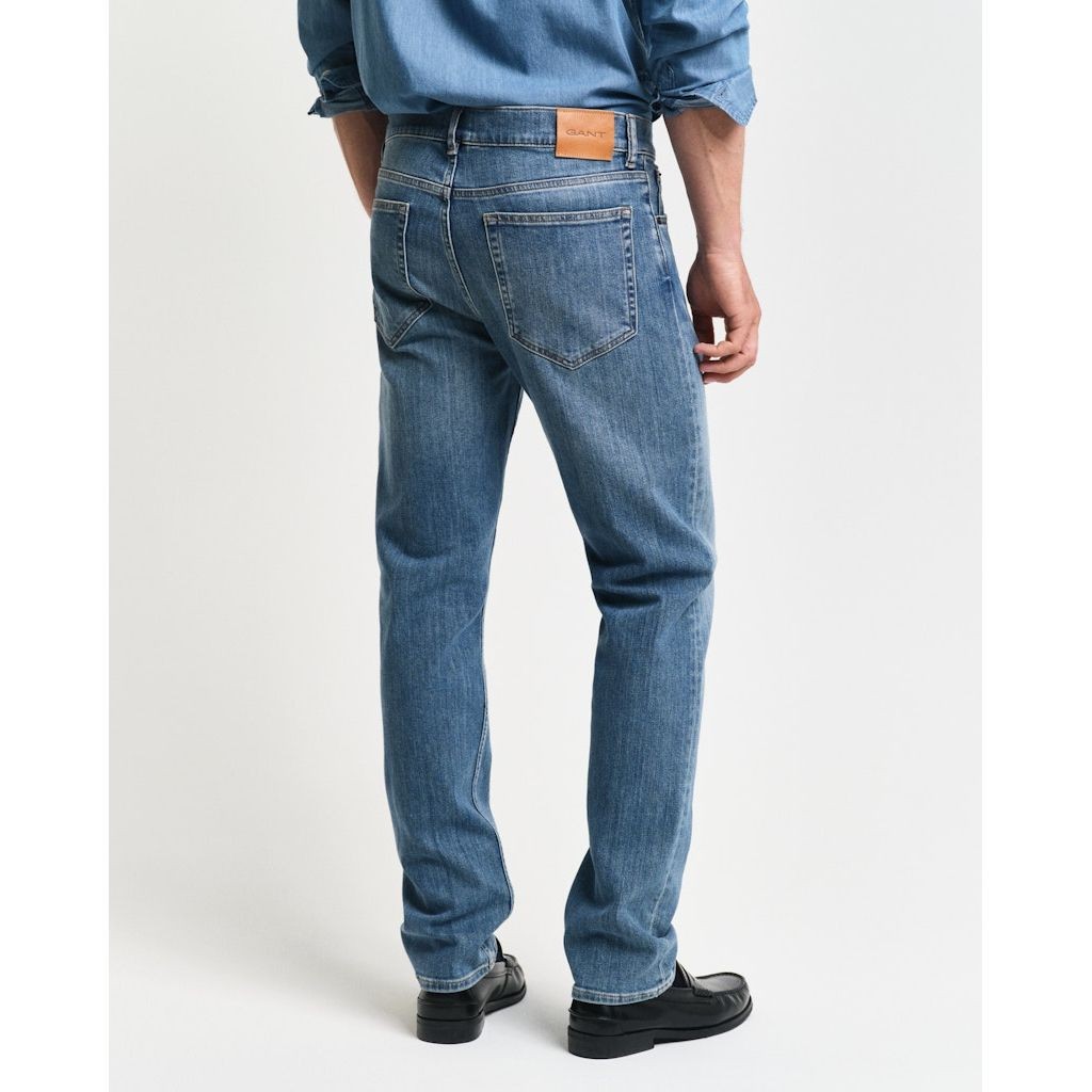 GANT Regular džinsai vyrams, Mėlyna, REGULAR GANT JEANS 3