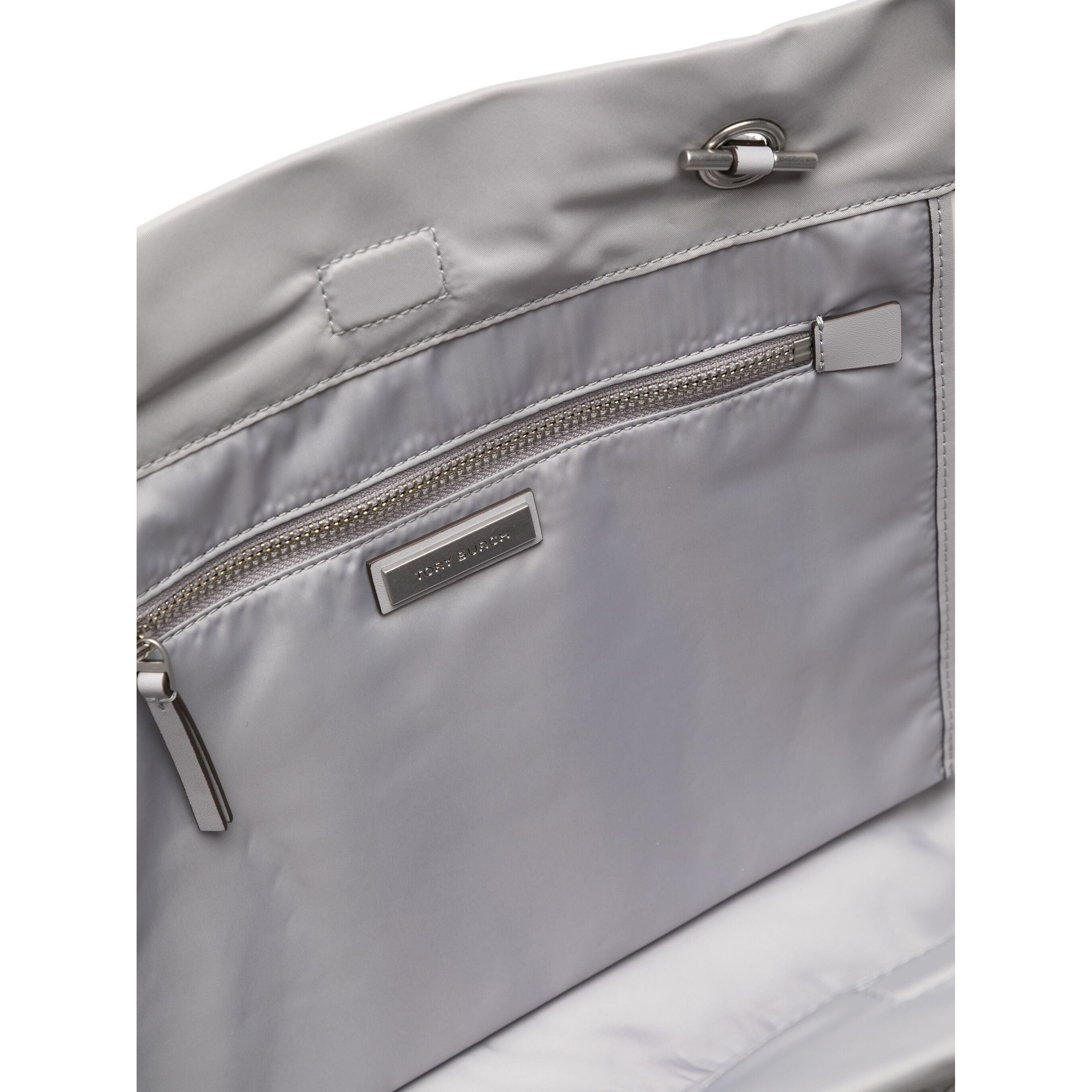 TORY BURCH Pirkinių krepšys moterims, Pilka, Ella chain tote 4