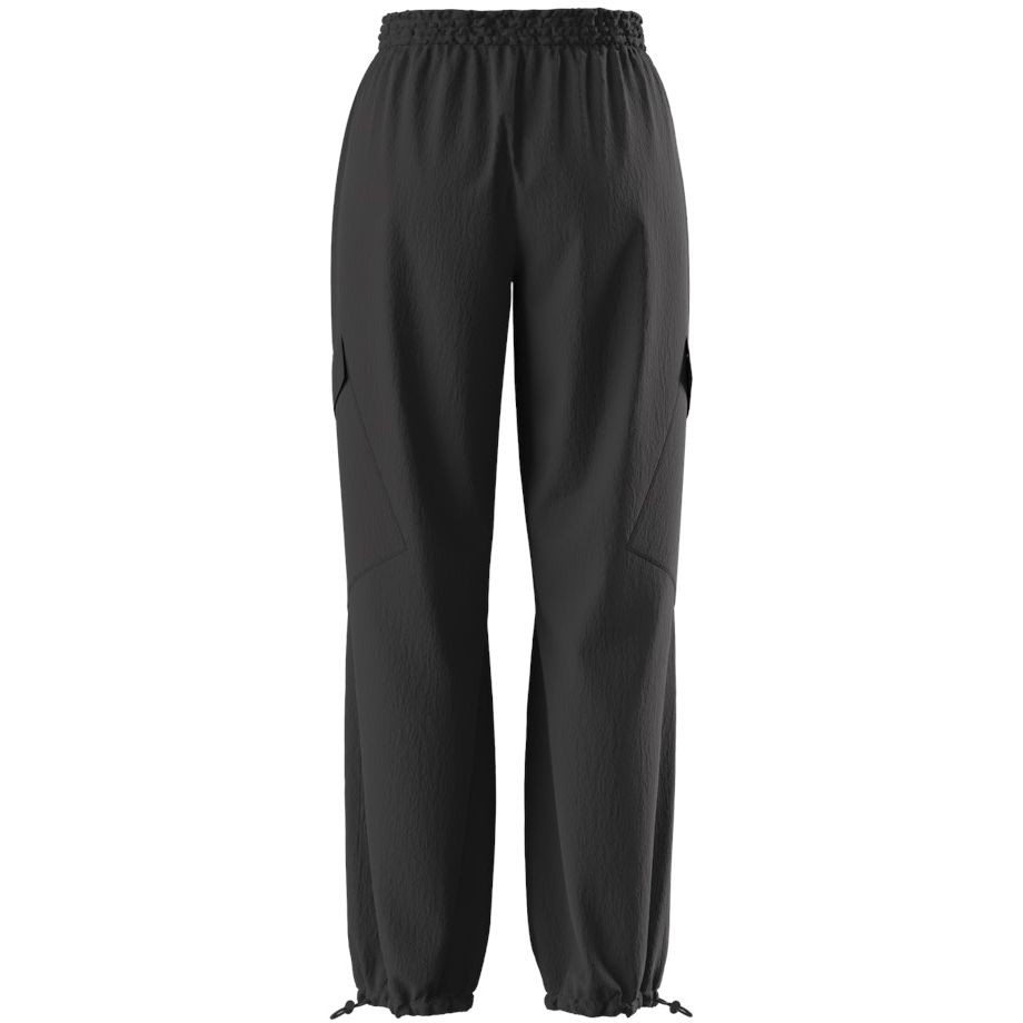 PIECES Kelnės moterims, Juoda, PCJILL MW CARGO JOGG 2