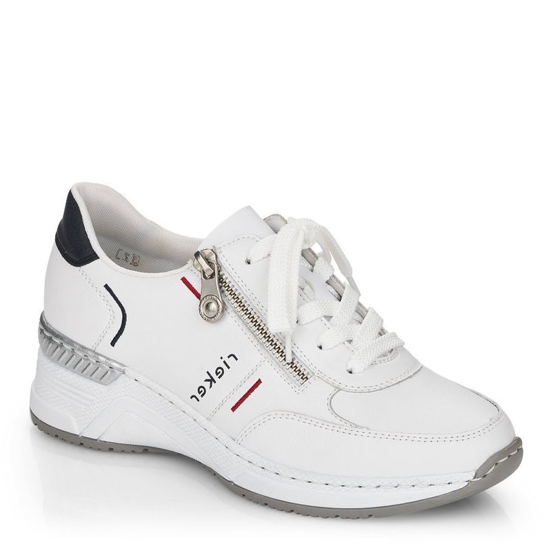 RIEKER Sportiniai bateliai moterims, Balta, SPORT SHOE 1
