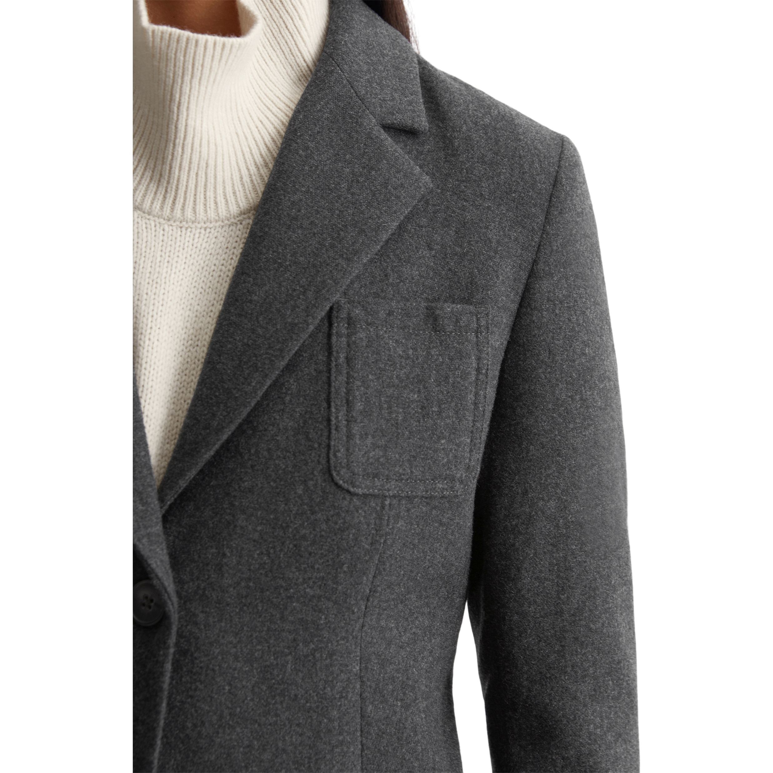 MARC O'POLO Švarkas moterims, Pilka, Blazers 409020880083 4