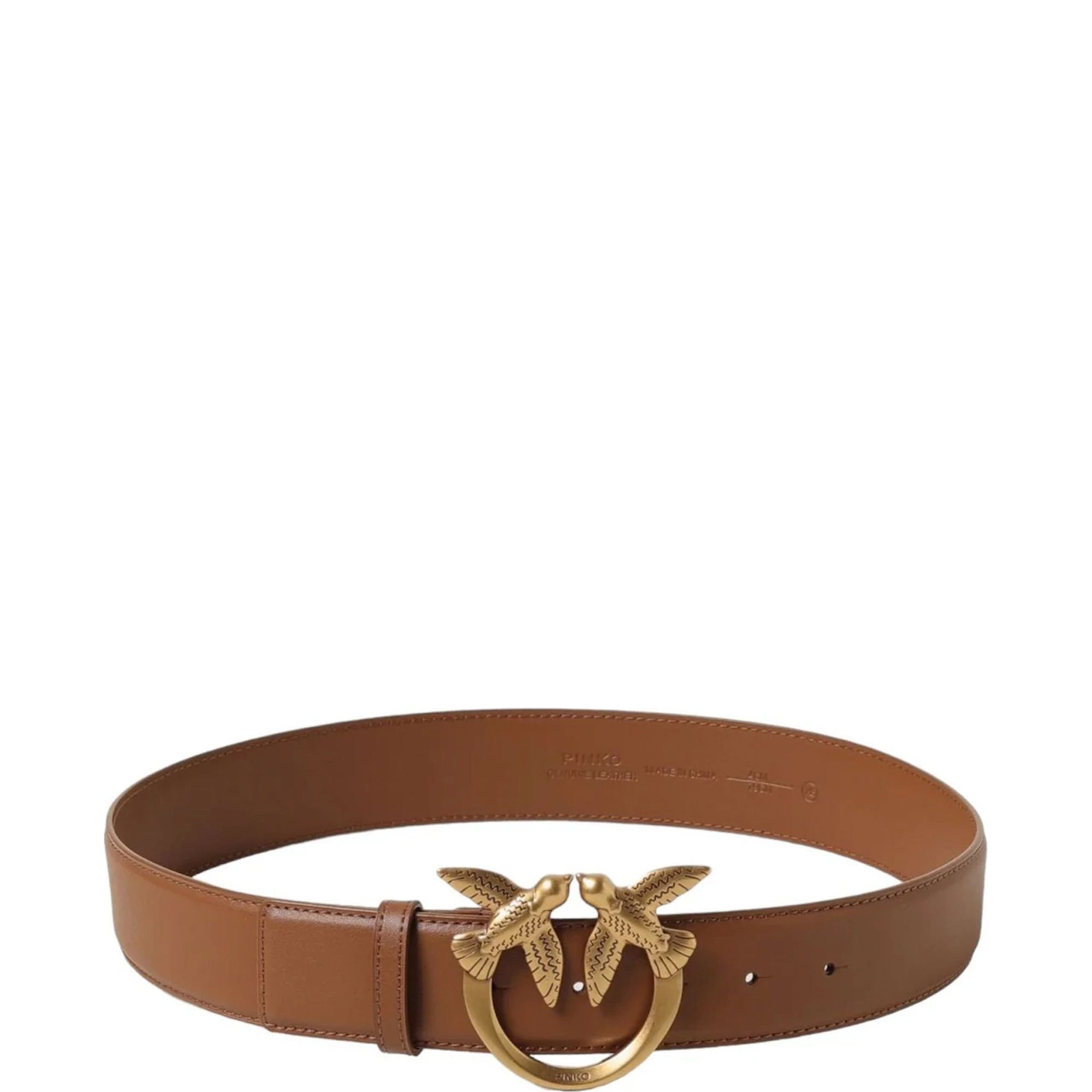 PINKO Diržas moterims, Ruda, Love berry h4 belt