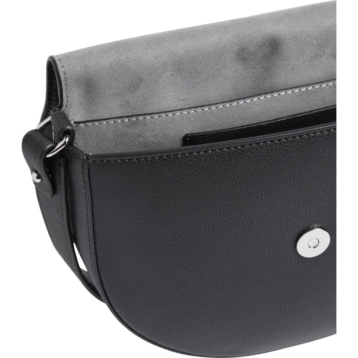 CALVIN KLEIN JEANS Rankinė per petį moterims, Juoda, Minimal saddle crossbody 3