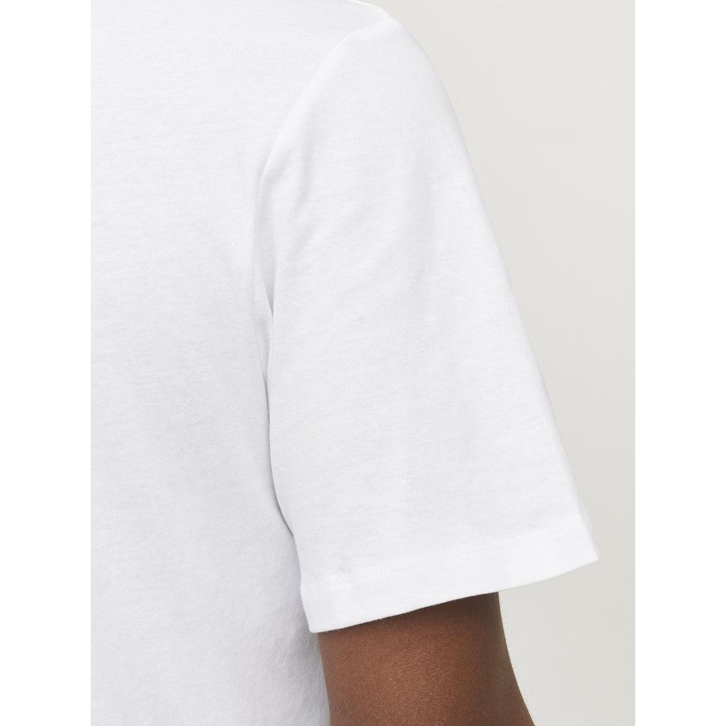 JACK & JONES Marškinėliai vyrams, Balta, JPRSTAR TEE SS CREW 6