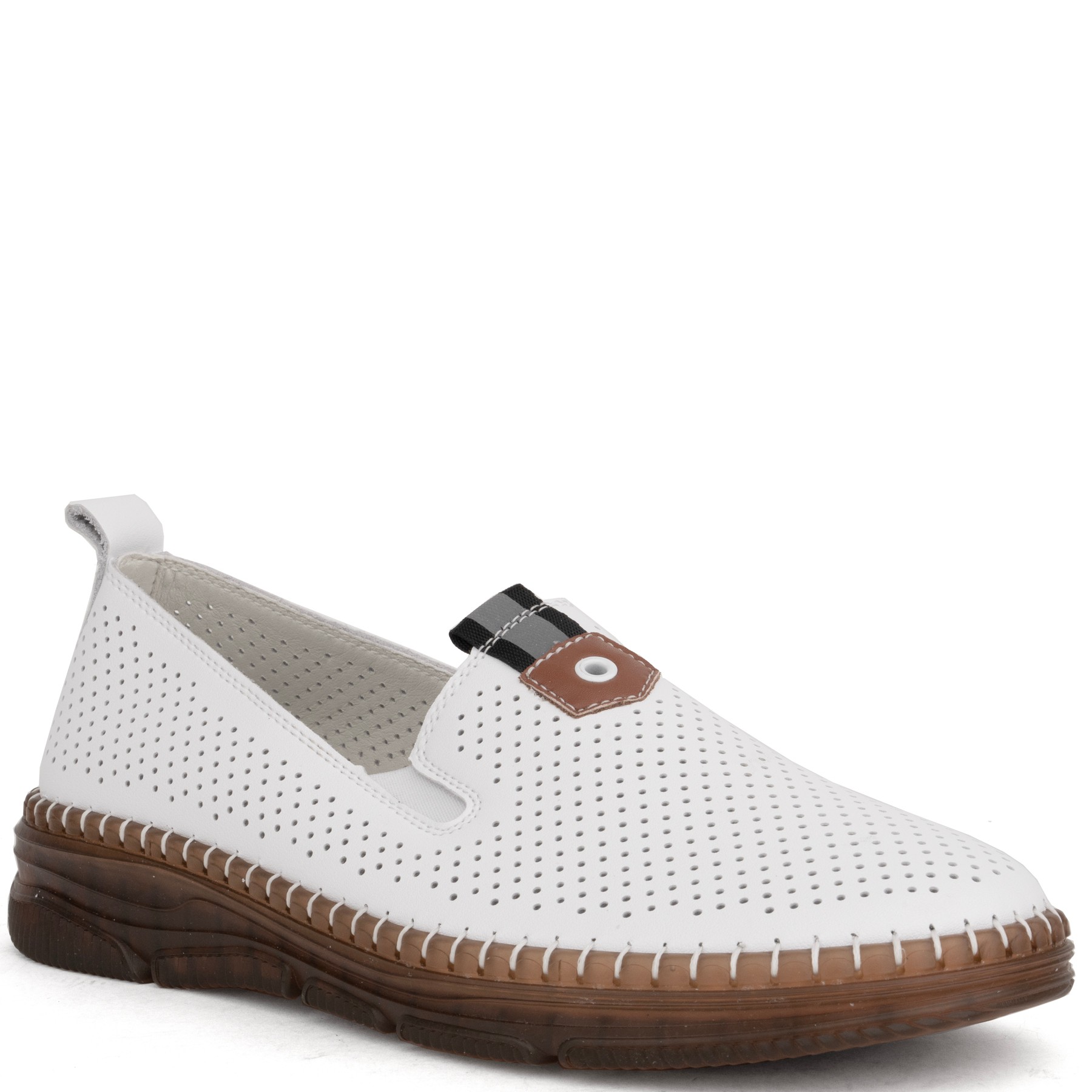 GRUNER SCHUHE Balerinos moterims, Balta, Ballerinas 1