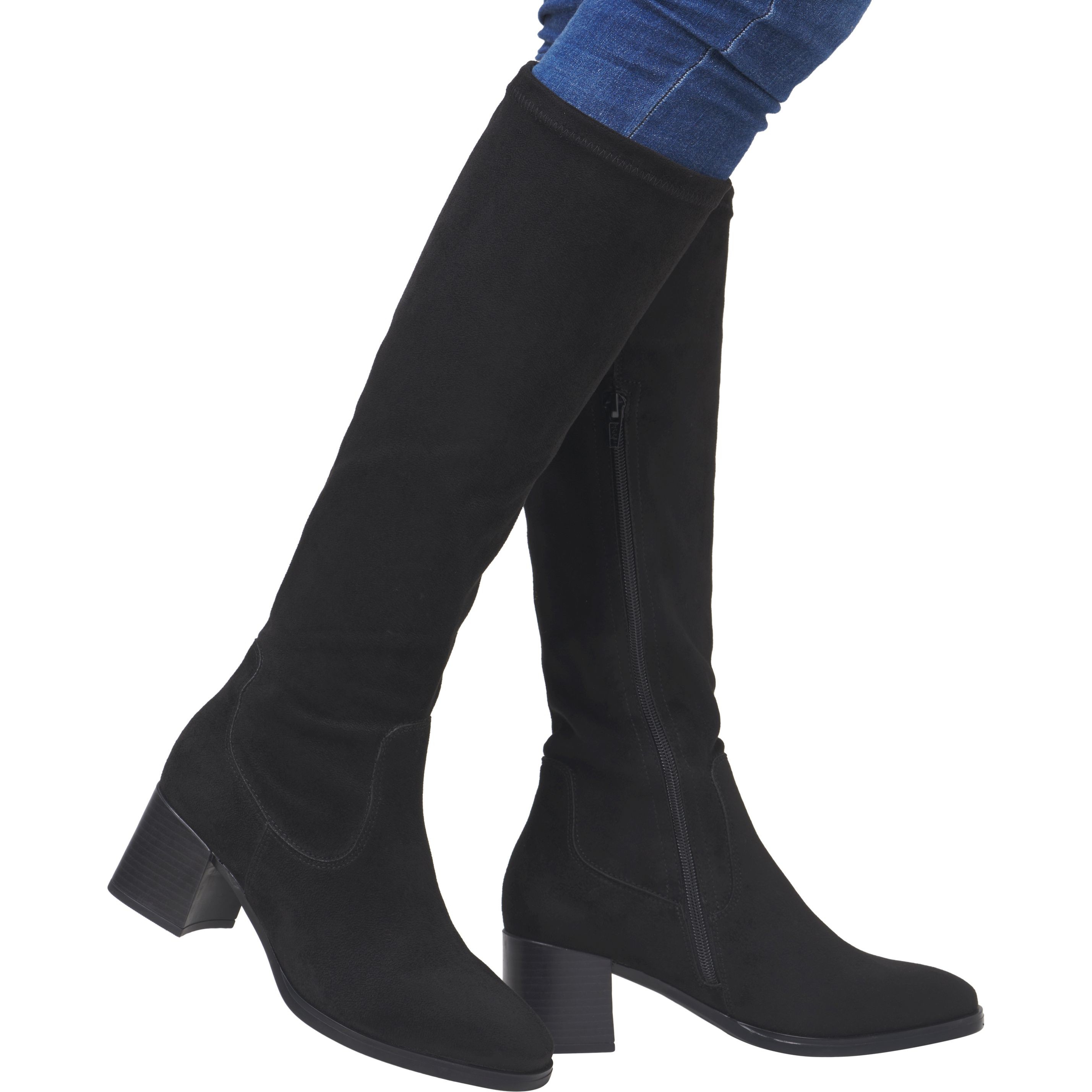 REMONTE Auliniai moterims, Juoda, Ladies' boots 2