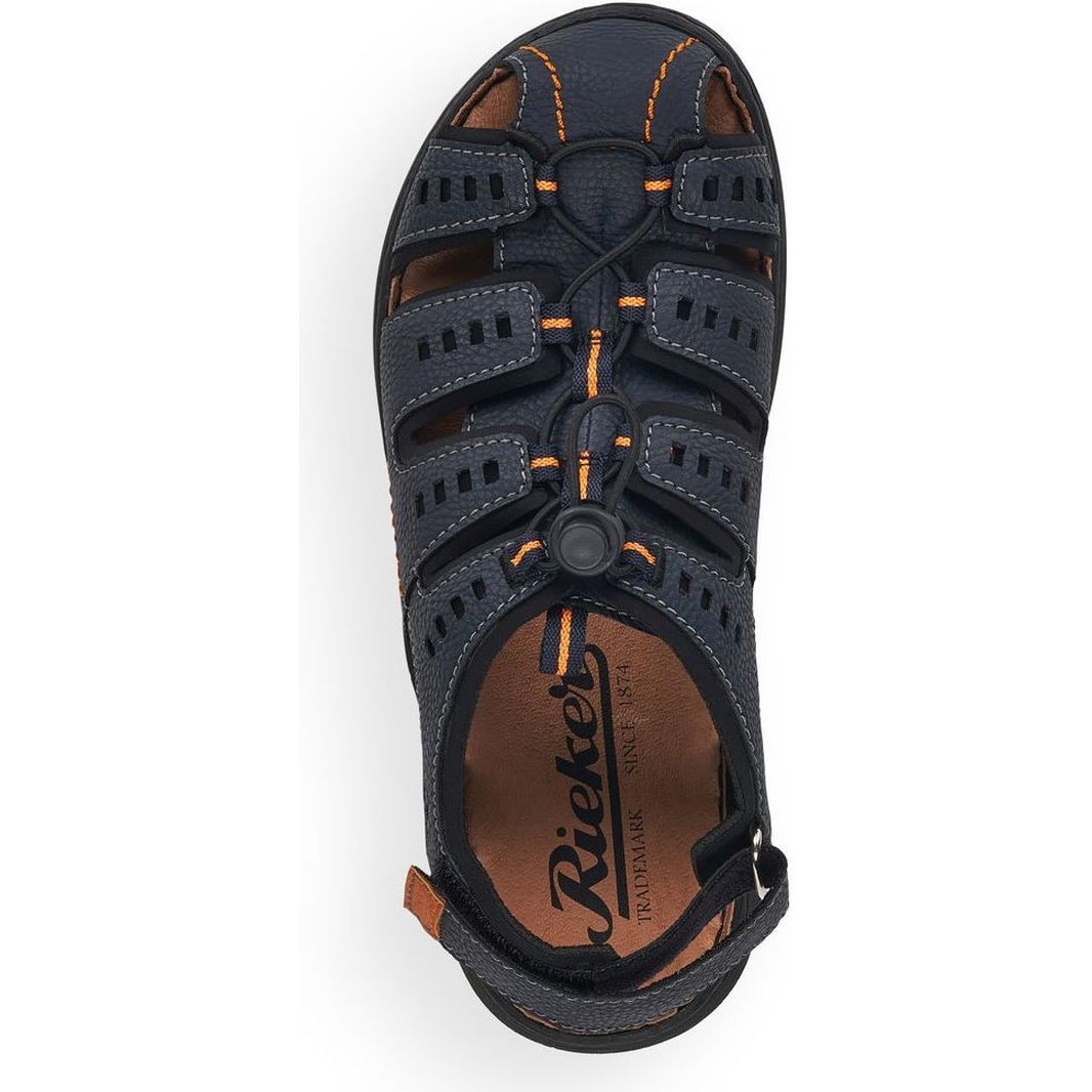 RIEKER Basutės vyrams, Mėlyna, SANDALS 4