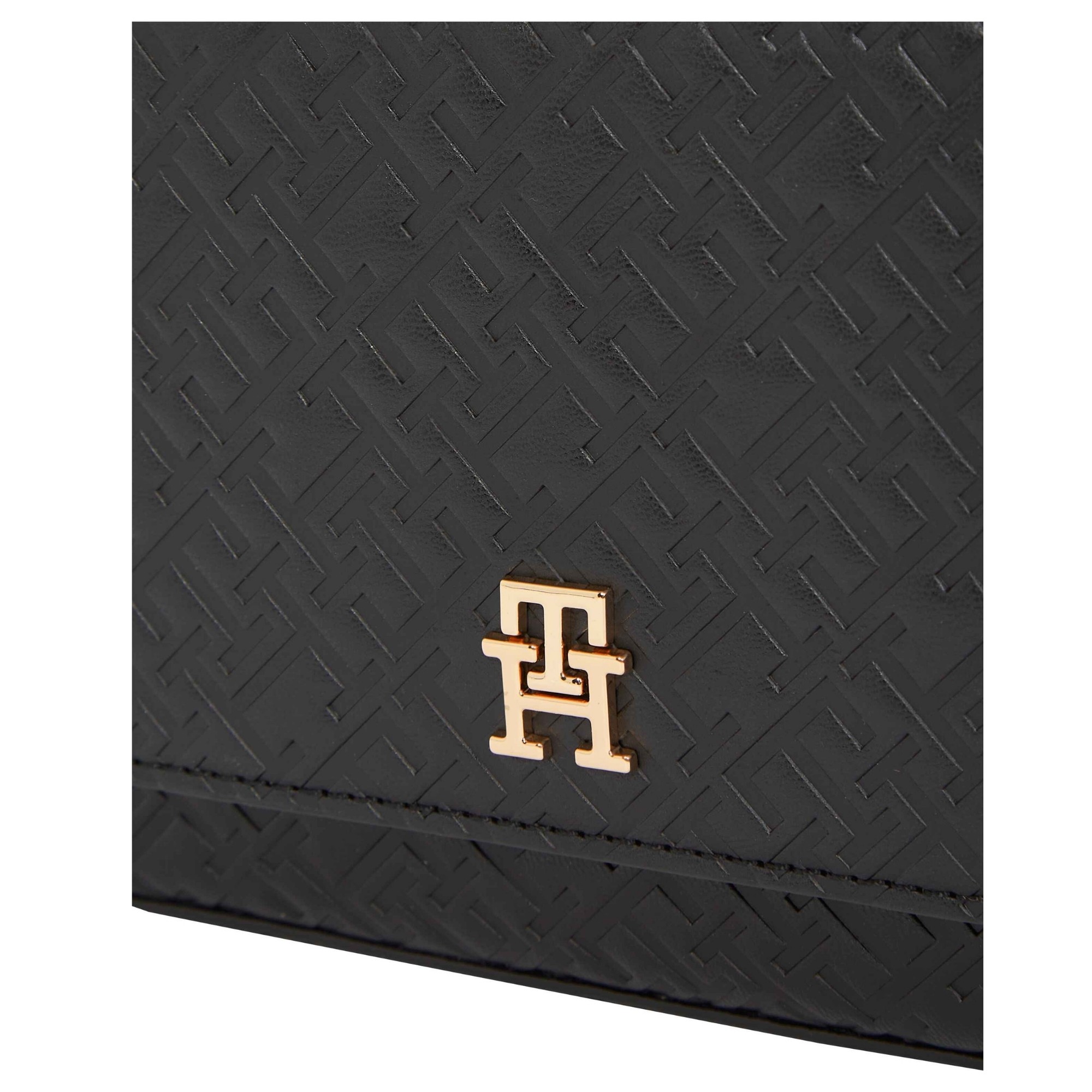 TOMMY HILFIGER Rankinė per petį moterims, Juoda, TH icon conv crossover mono 4