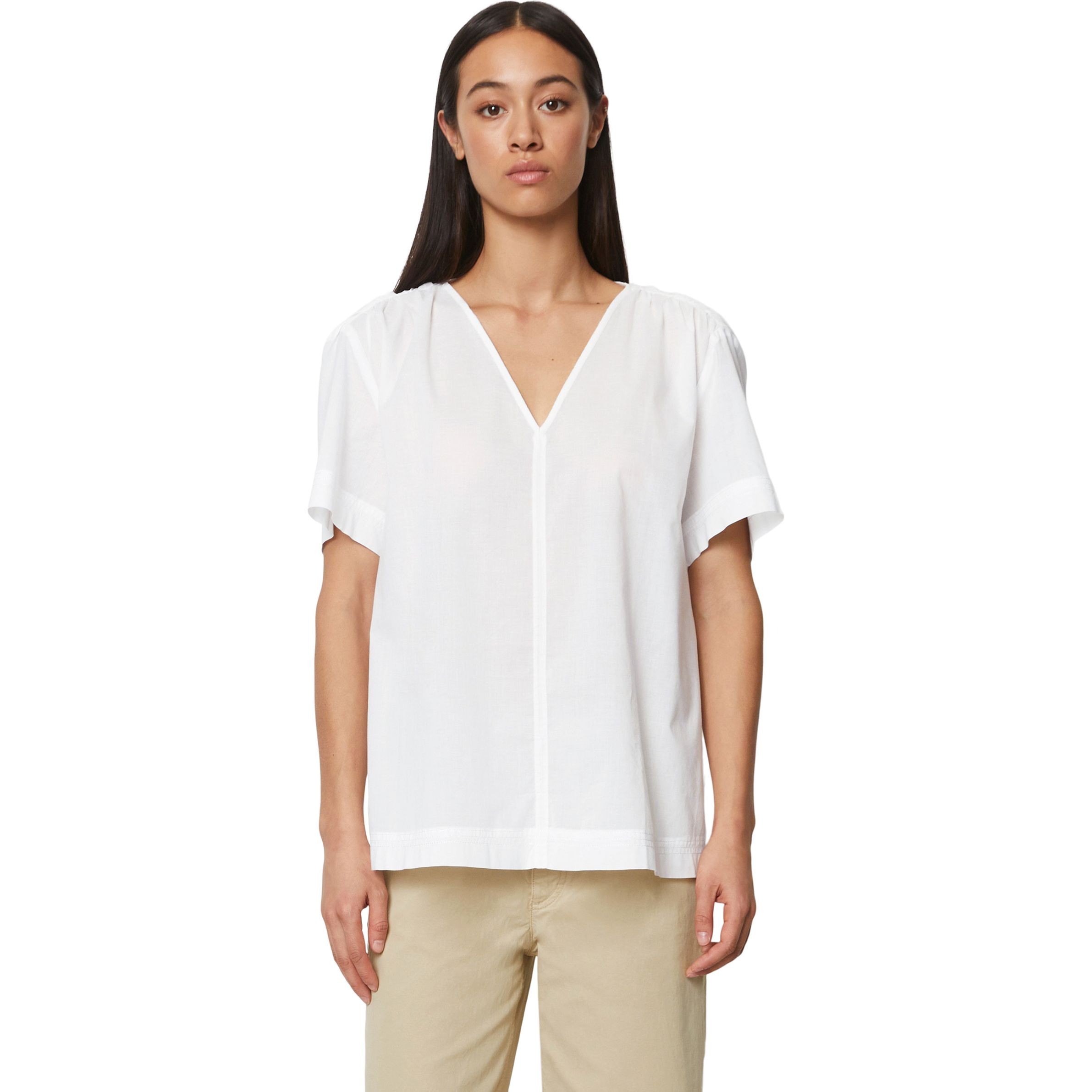 MARC O'POLO Marškinėliai moterims, Balta 2