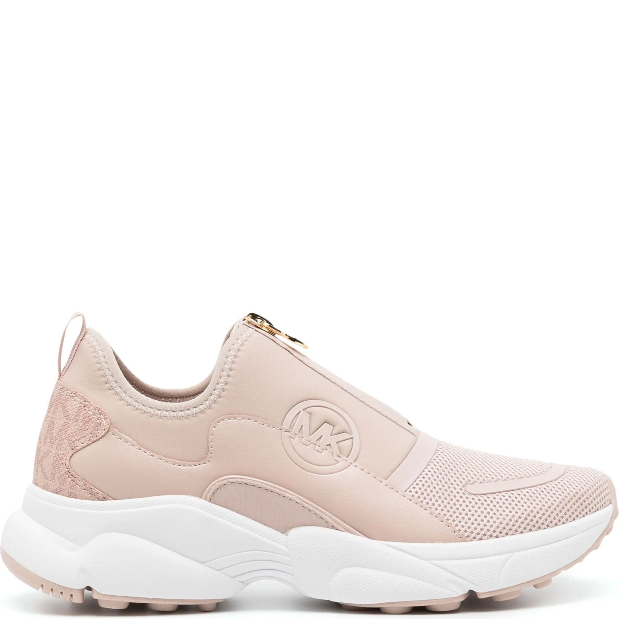 MICHAEL KORS Laisvalaikio bateliai moterims, Smėlio, Sami zip trainer 2