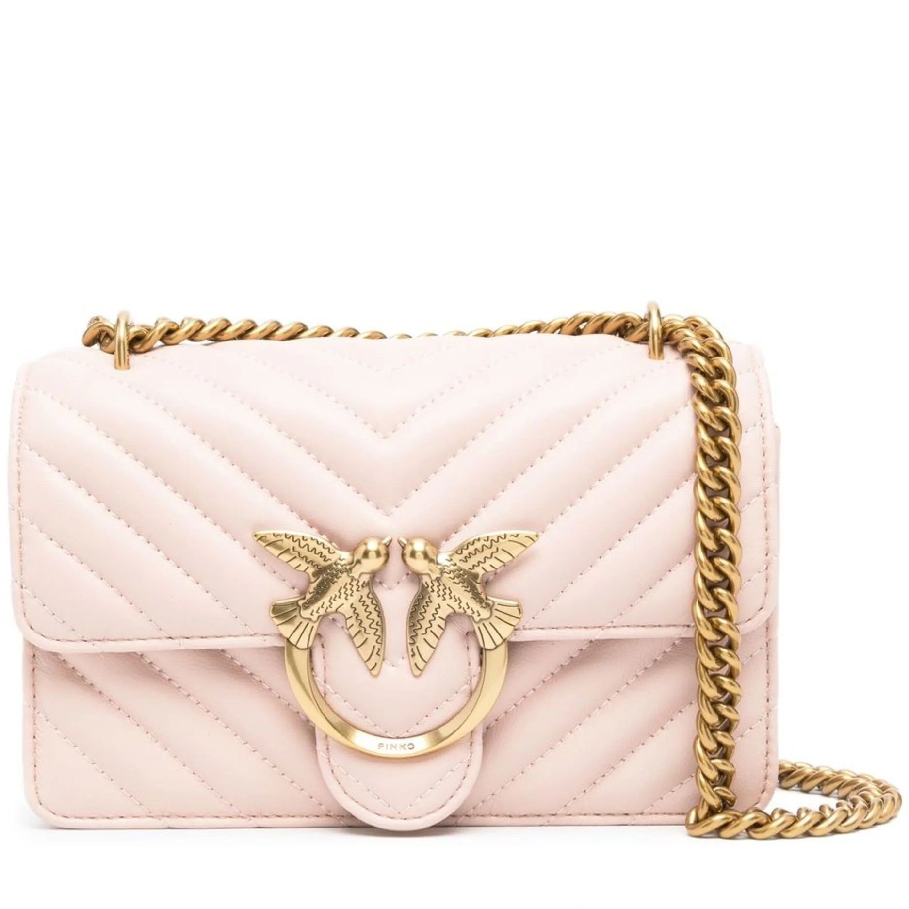 PINKO Rankinė per petį moterims, Kūno, Love one mini crossbody bag 1