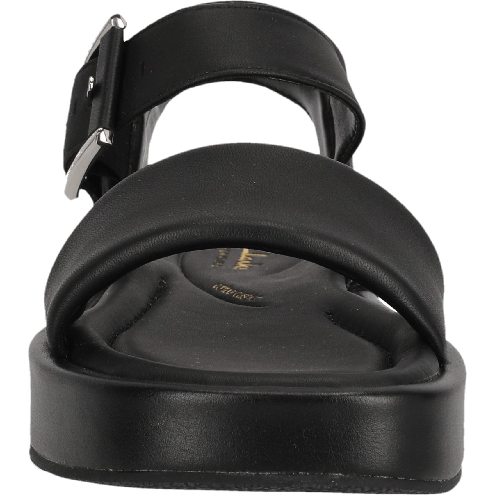 CLARKS Basutės moterims, Juoda, Alda Strap sandals 4