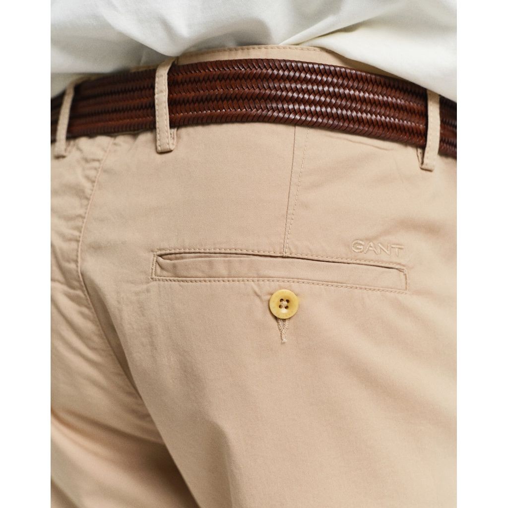 GANT Šortai vyrams, Chaki, RELAXED SHORTS 4