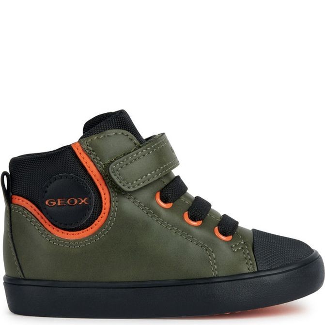 GEOX Aulinukai berniukams, Žalia, Gisli booties 1