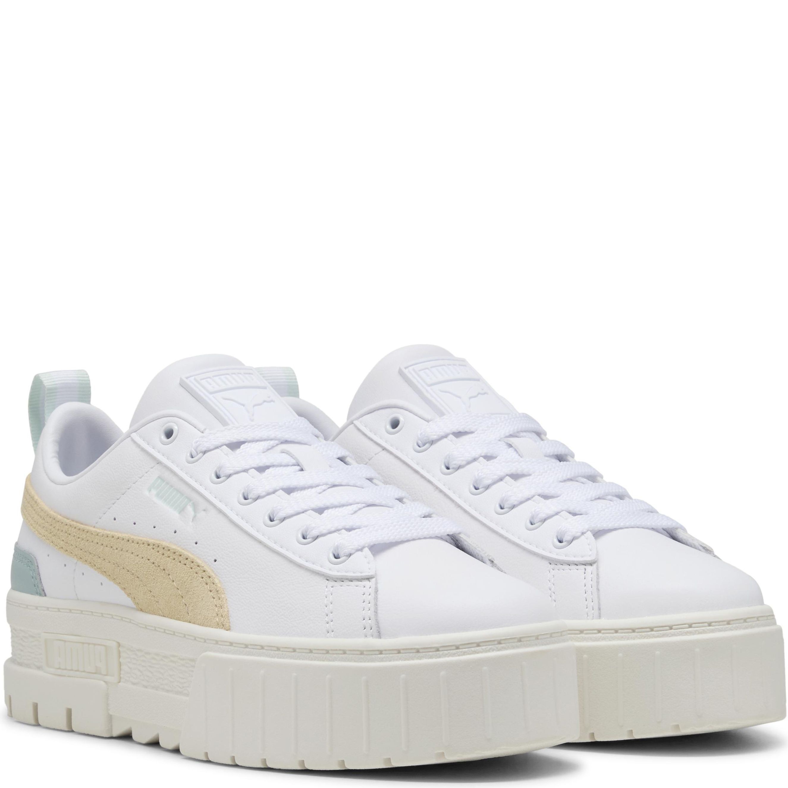 PUMA Laisvalaikio bateliai moterims, Smėlio, Mayze sneaker 1