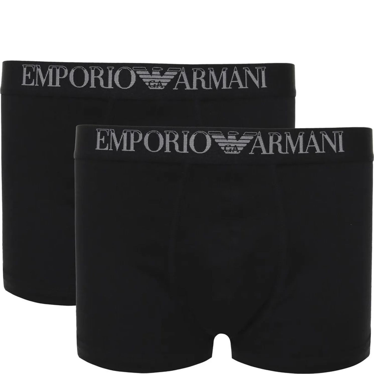 EMPORIO ARMANI Trumpi apatiniai vyrams, Juoda, Underwear set 1