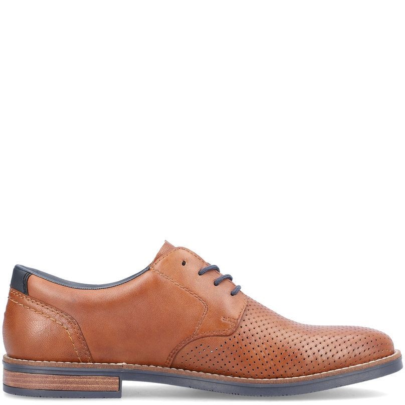 RIEKER Klasikiniai batai vyrams, Ruda, FORMAL 3