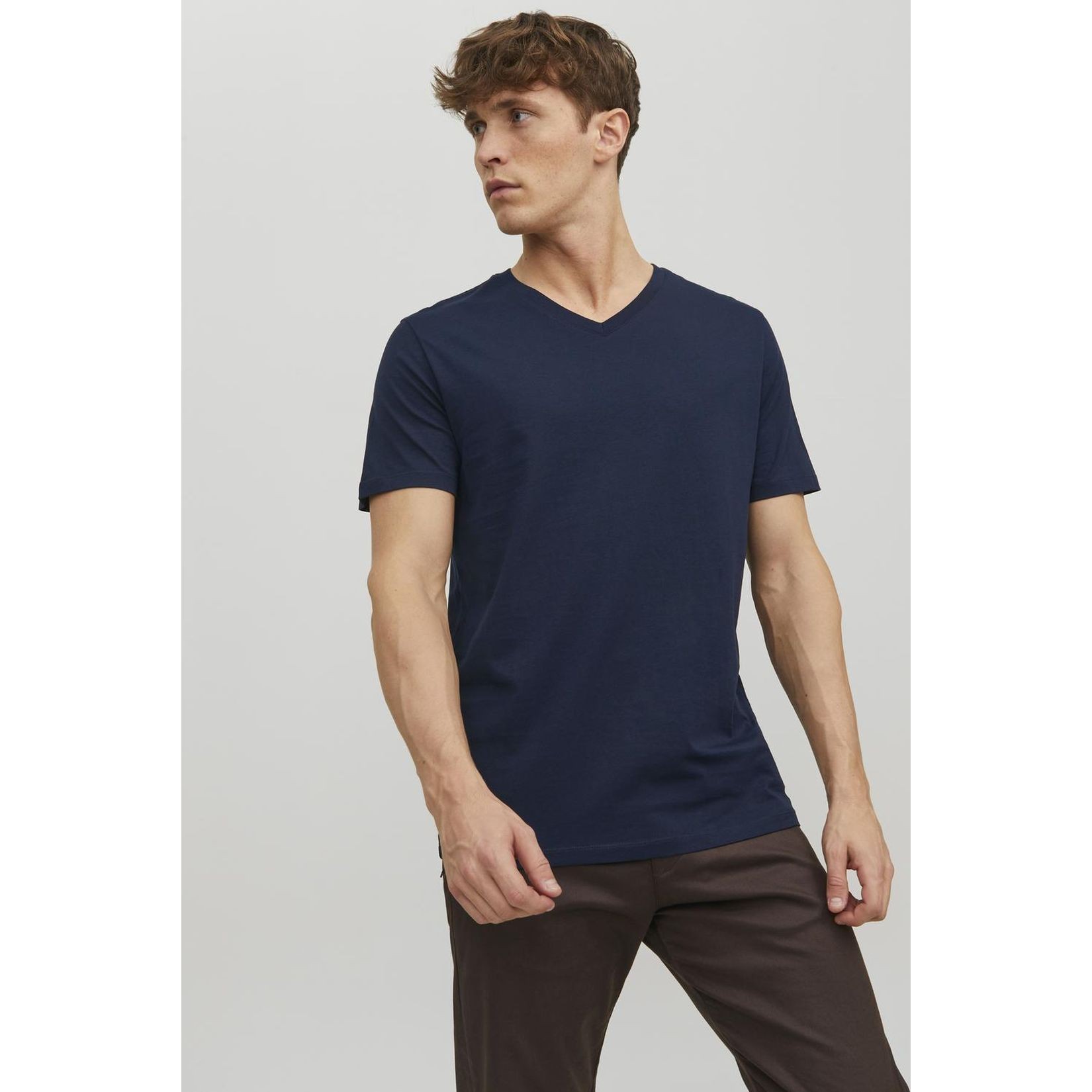 JACK & JONES Marškinėliai vyrams, JJEORGANIC BASIC TEE 3