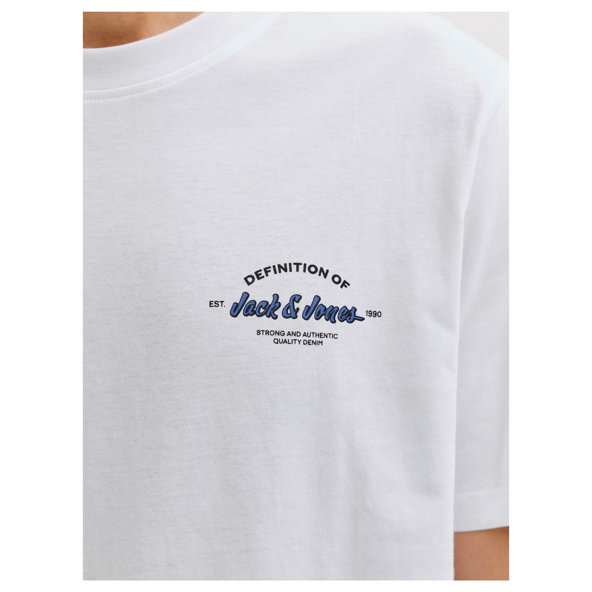 JACK & JONES Marškinėliai vyrams, Balta, Brandon 2