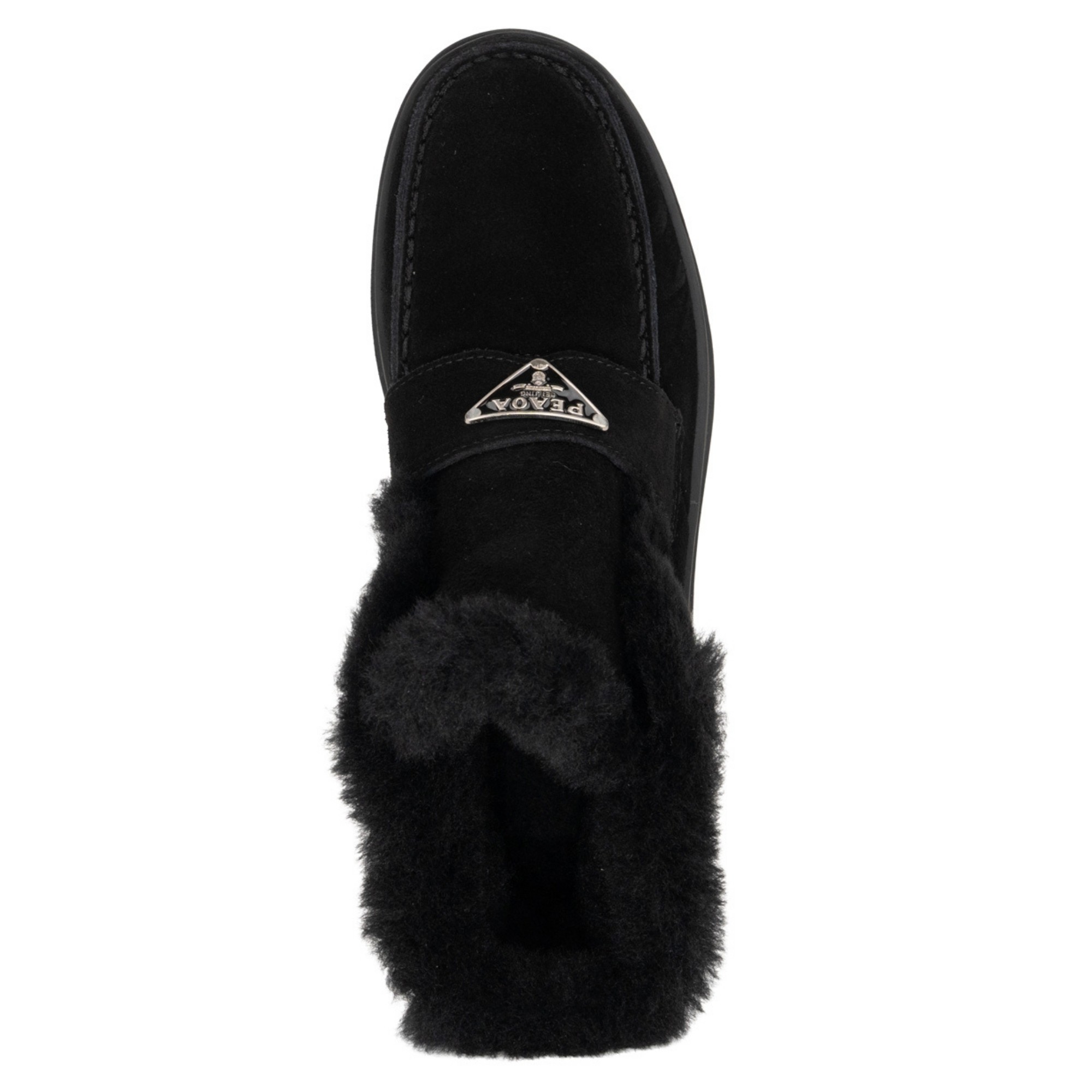 LA CONTE Pašiltinti aulinukai moterims, Juoda, Wm booties 4