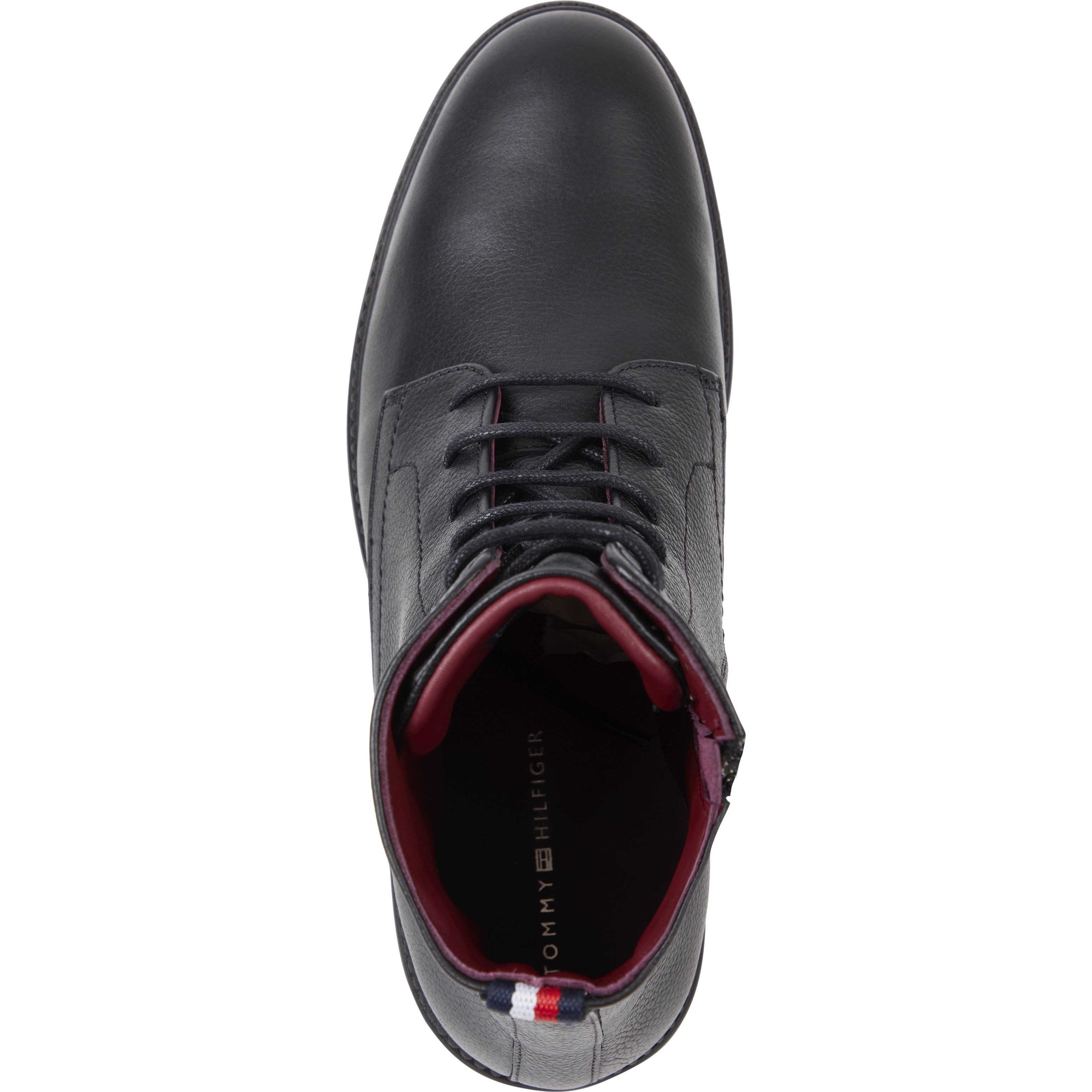 TOMMY HILFIGER Aulinukai vyrams, Juoda, Comfort cleated thermo boot 3