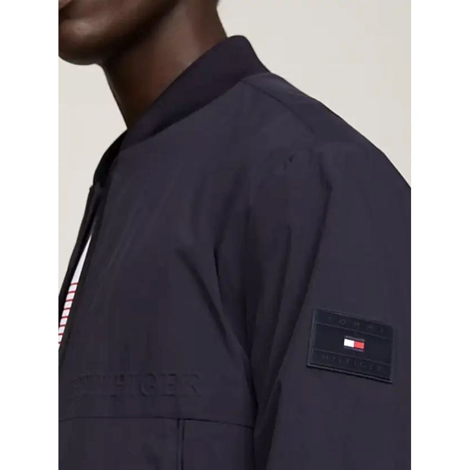 TOMMY HILFIGER Bomberis vyrams, Mėlyna, Portland bomber 4