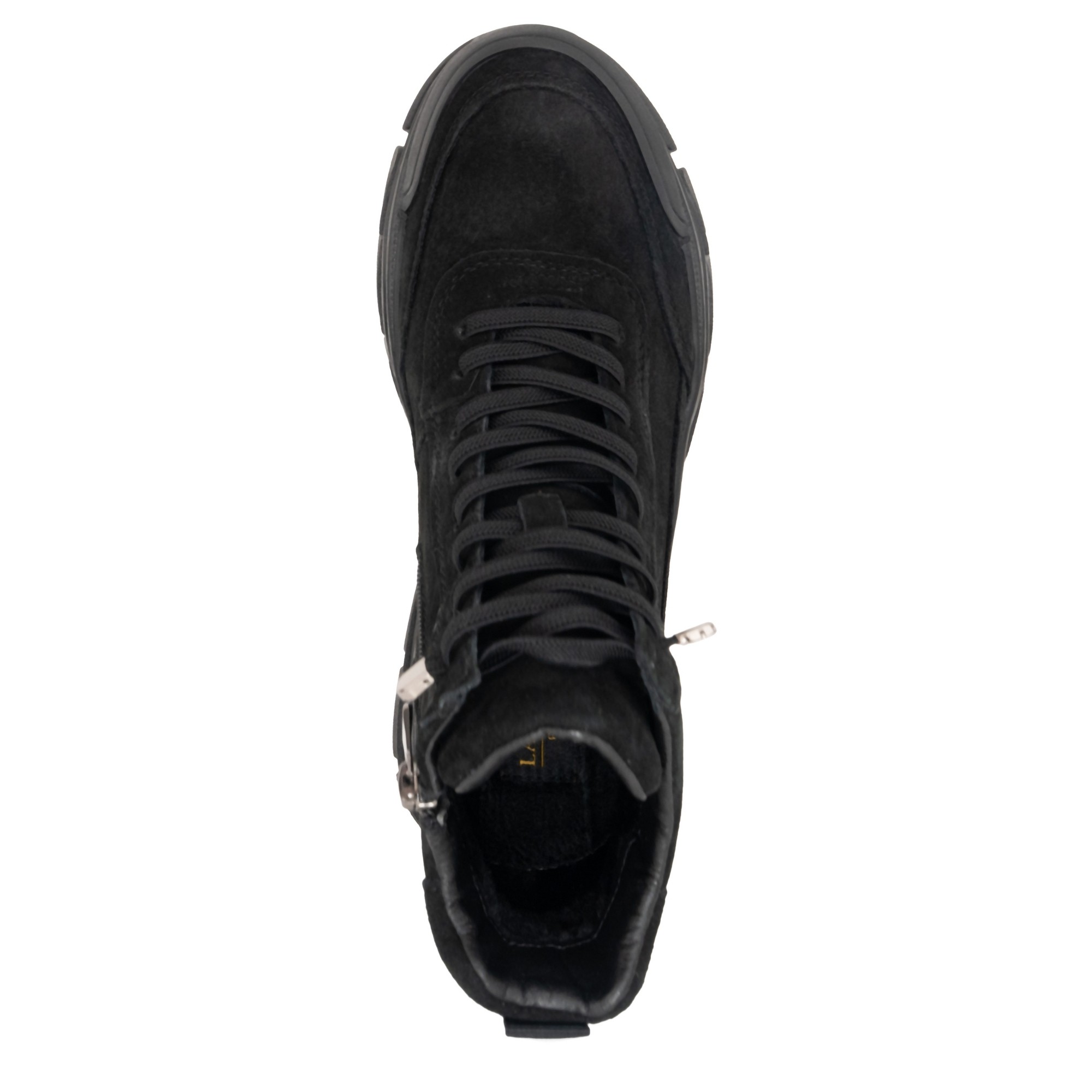 LA CONTE Aulinukai moterims, Juoda, Booties 25AW, LAC6590-25221-FLBLK 4