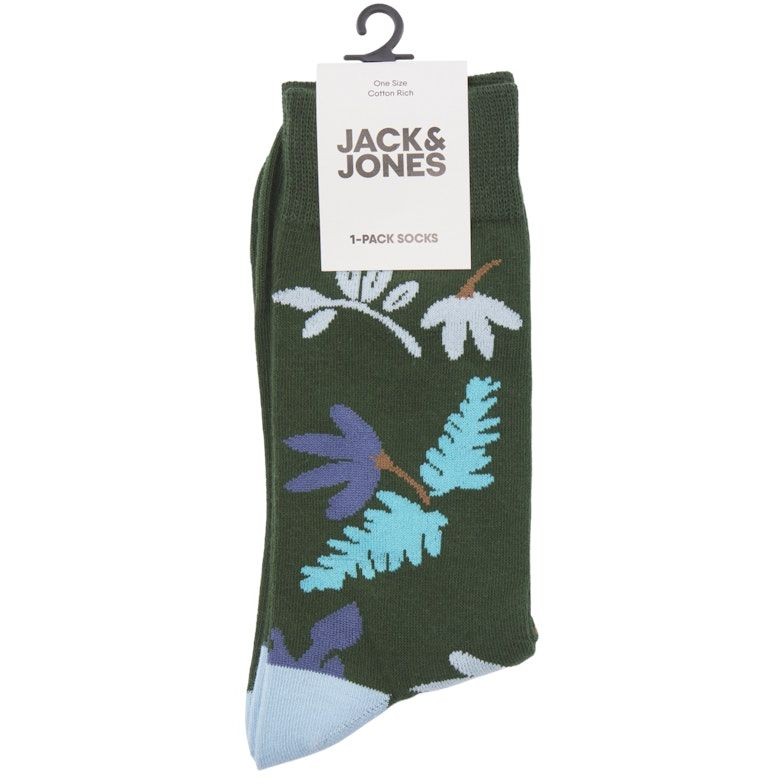 JACK & JONES Kojinės vyrams, Žalia, JACREECE SOCK 2