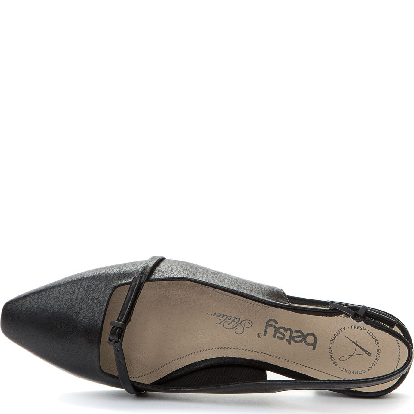 BETSY Klasikiniai batai moterims, Juoda, FORMAL 4