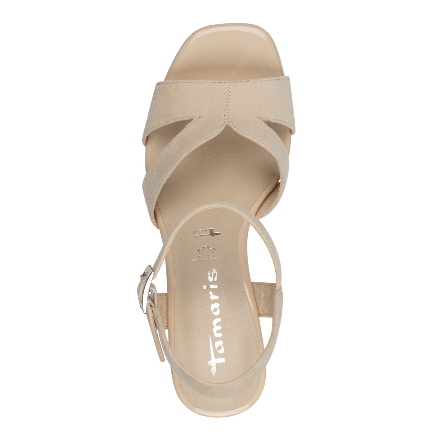 TAMARIS Basutės moterims, Smėlio, Sandals 5