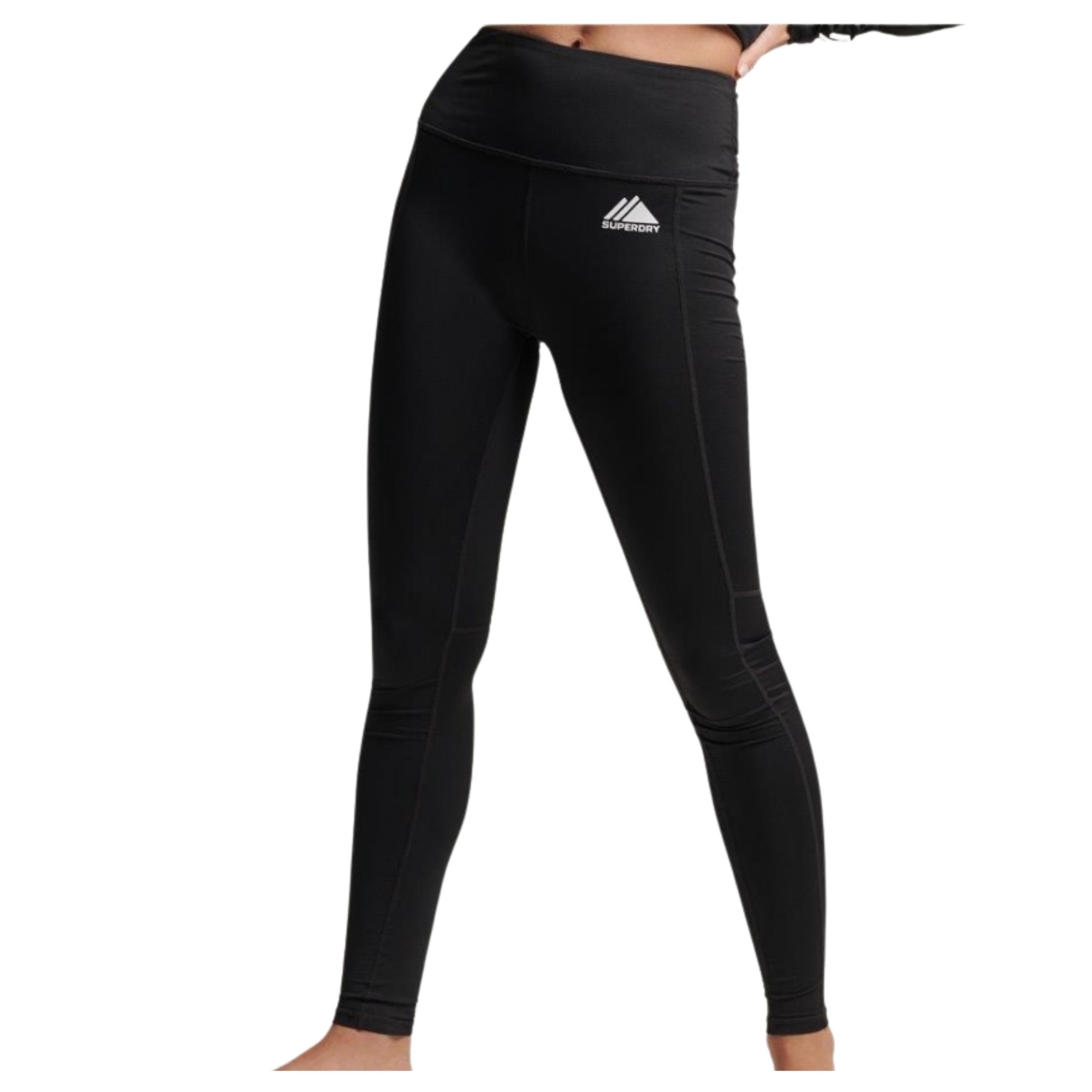 SUPERDRY Kelnės moterims, juoda, PERFORMANCESPORT