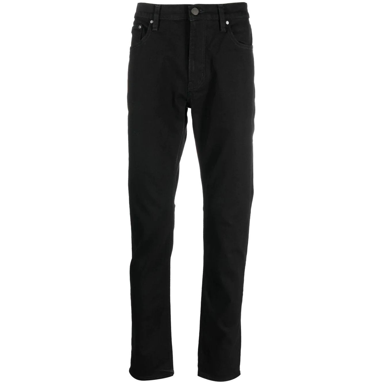 MICHAEL KORS Aptempti džinsai vyrams, Juoda, Slim fit stretch jean 1