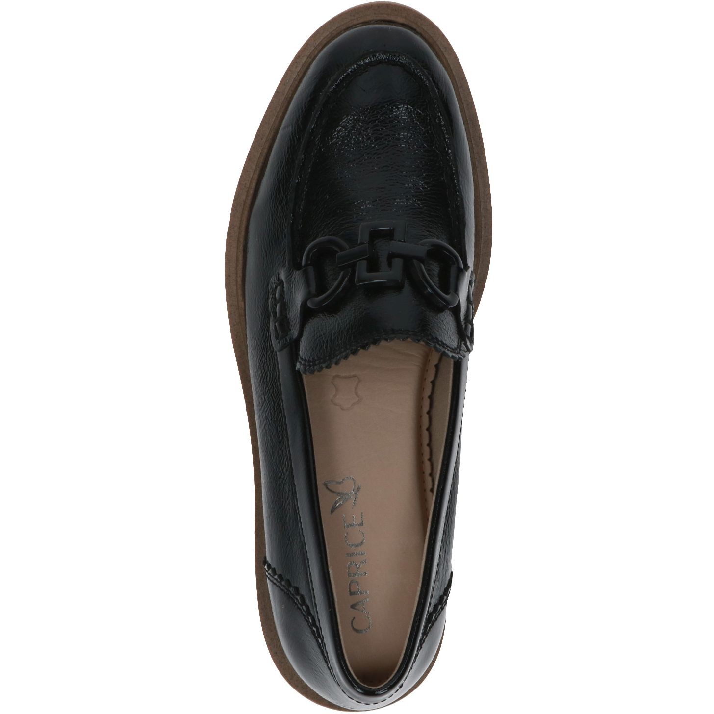 CAPRICE Loaferiai moterims, Juoda, Loafers 4