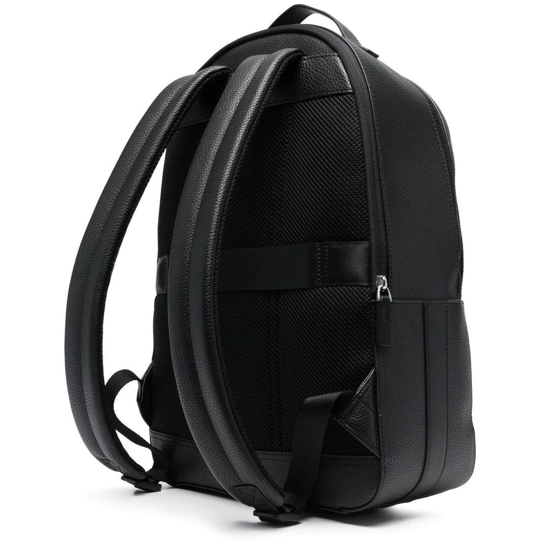 TOMMY HILFIGER Kuprinė vyrams, Juoda, TH CENTRAL BACKPACK 2
