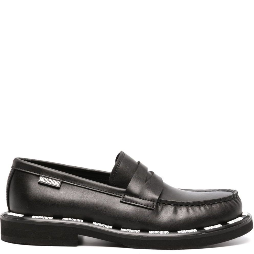MOSCHINO Loaferiai moterims, Juoda, Loafers 1