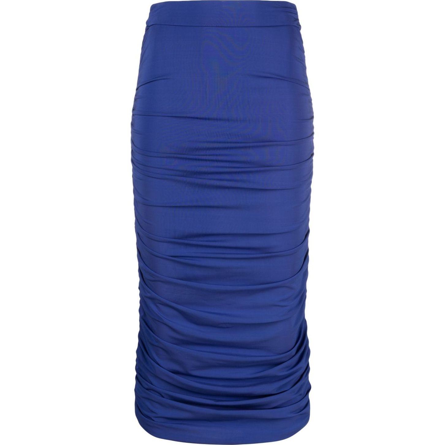 THE ANDAMANE Midi suknelė moterims, purple, Livia midi drapped midi skirt