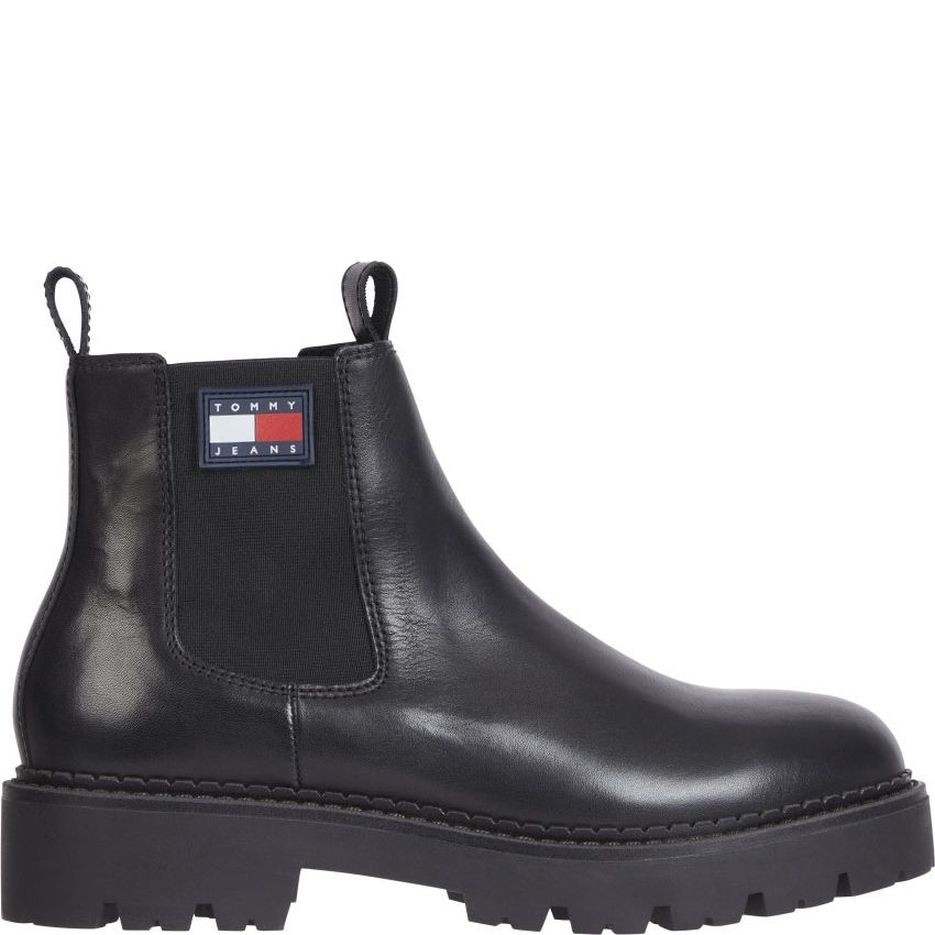 TOMMY JEANS Aulinukai vyrams, Juoda, HERITAGE BRANDING CHELSEA BOOT 1