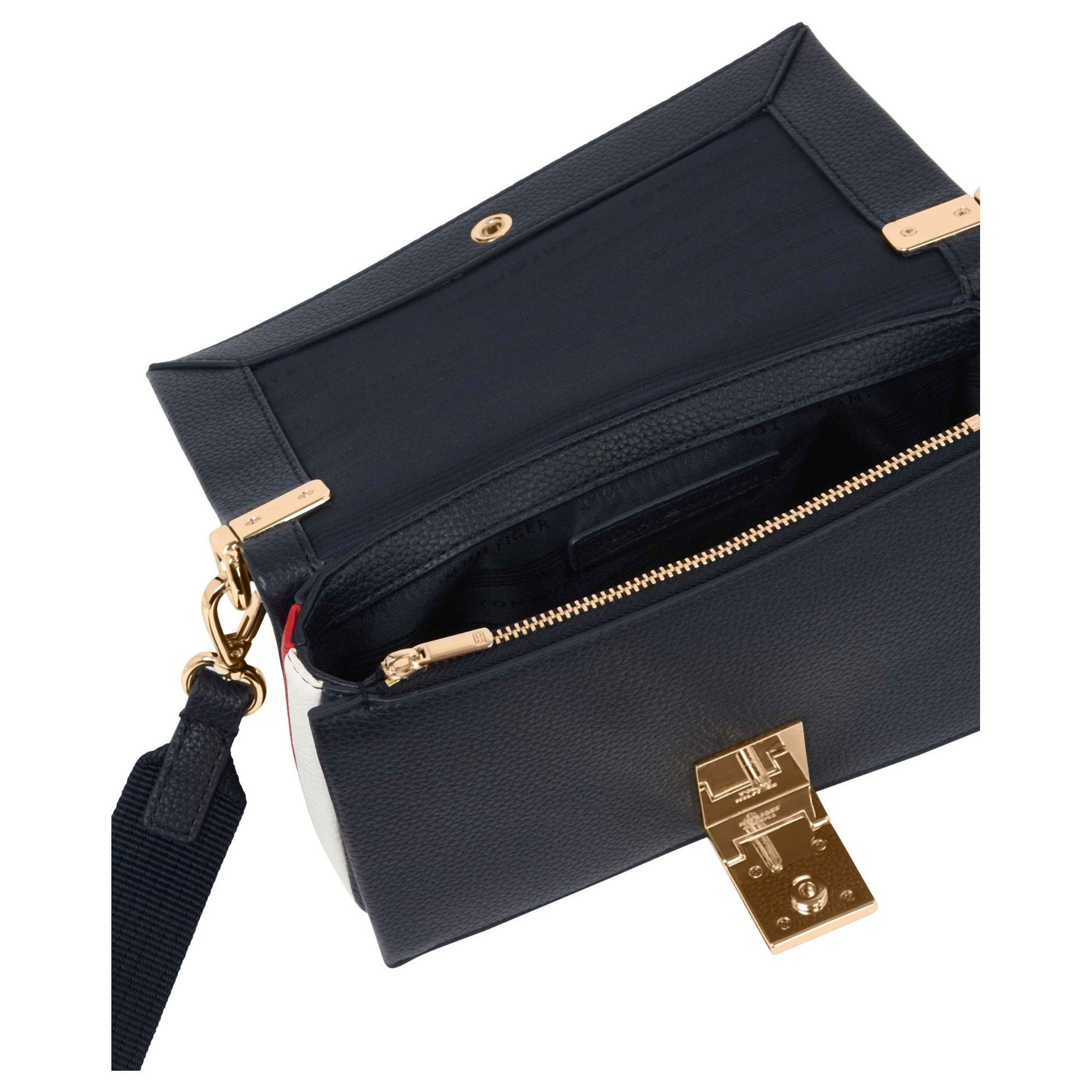 TOMMY HILFIGER Rankinė per petį moterims, Mėlyna, TH her mini crossover corp 3