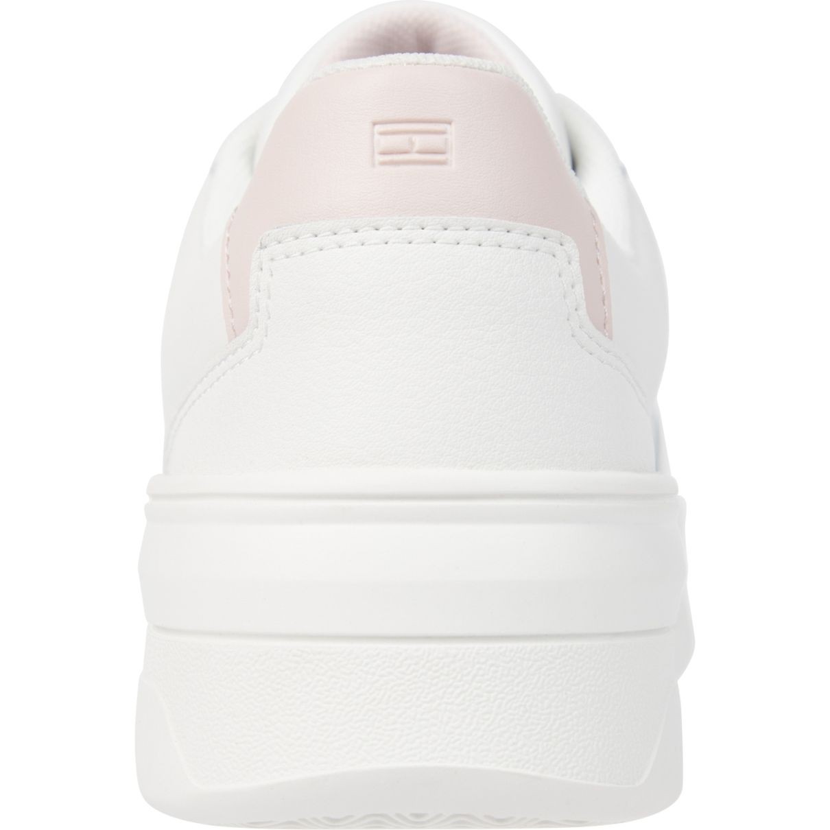 TOMMY HILFIGER Laisvalaikio bateliai moterims, Smėlio, Flag basket sneaker 4